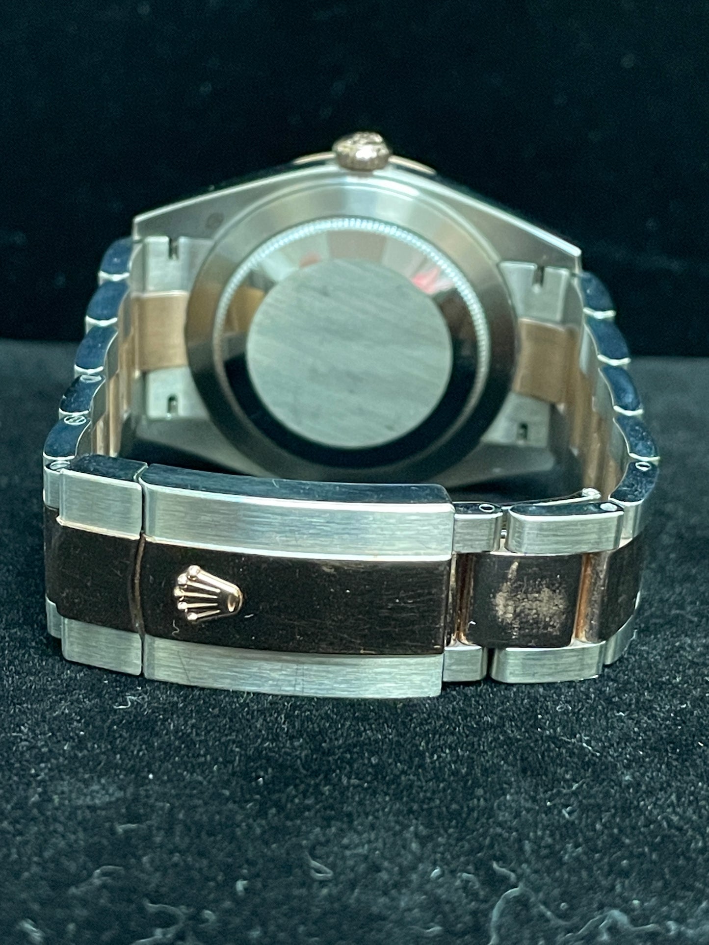 2022 Rolex Datejust 126301 Sundust Dial TT Rose Gold Oyster With Papers 41mm