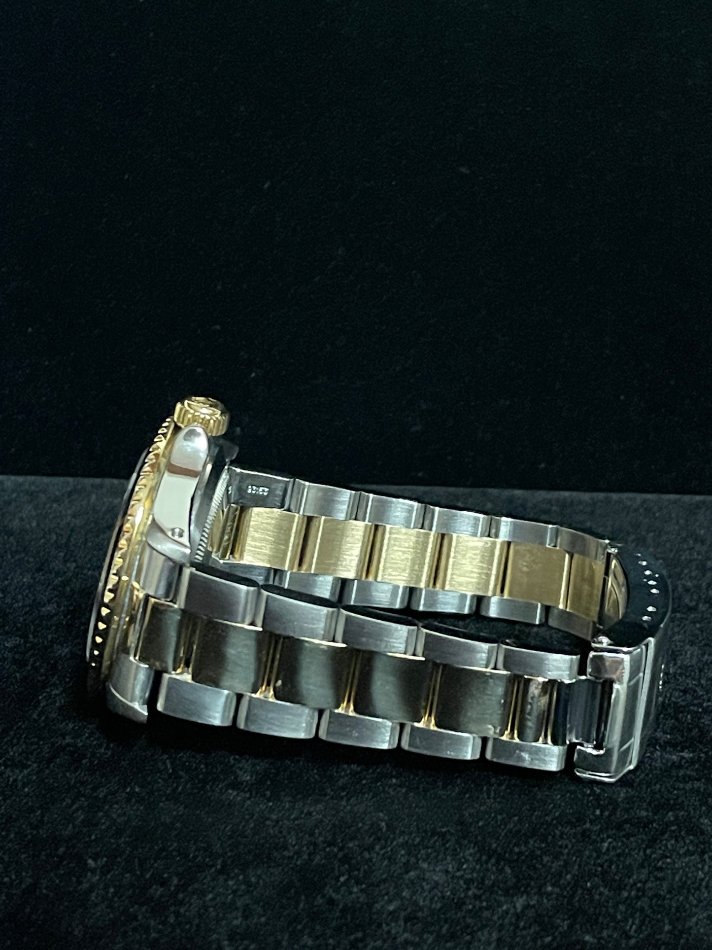 1985 Rolex Submariner Date 16803 Black Dial TT 18kt Oyster No Papers 40mm