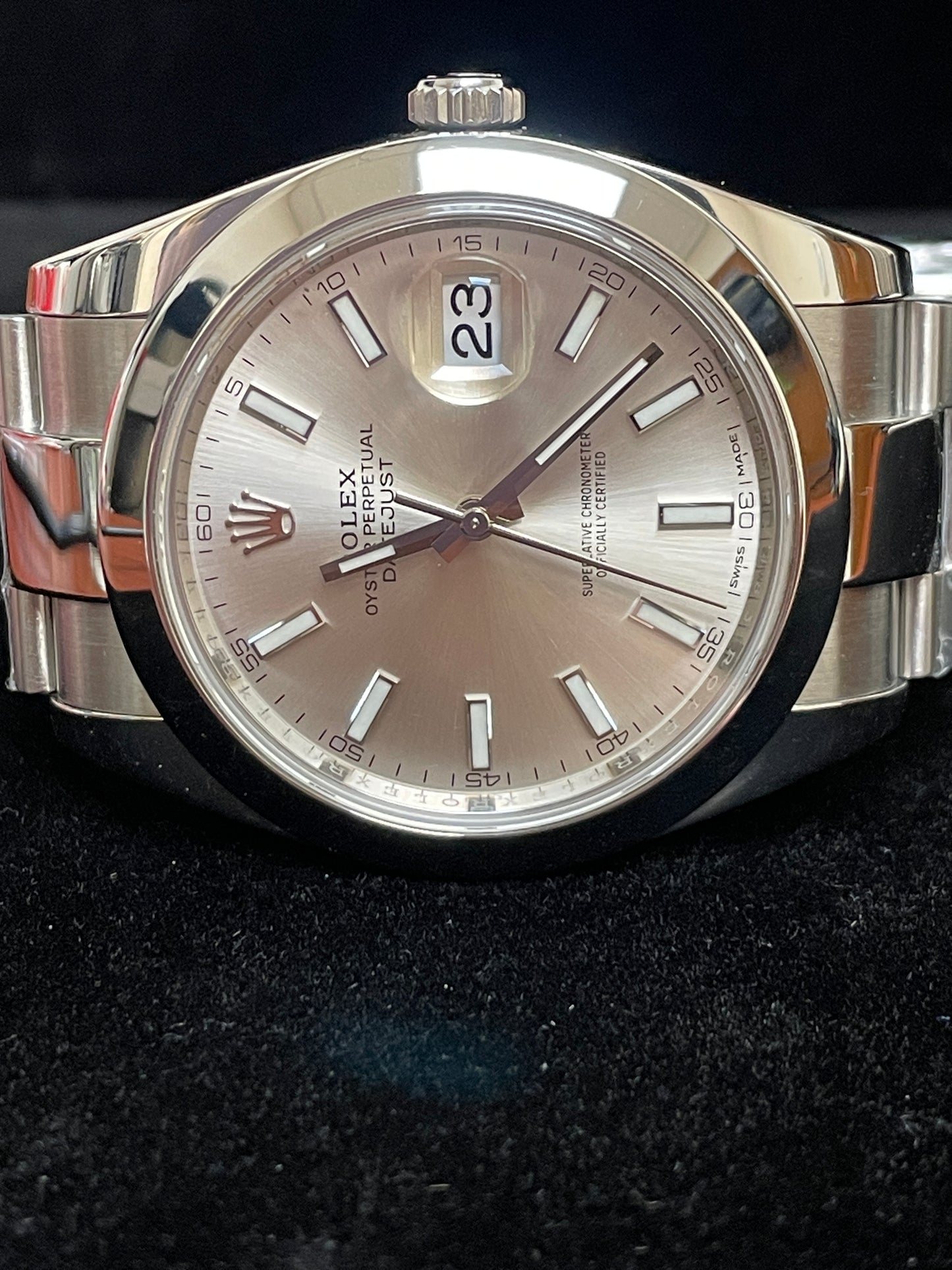 2017 Rolex Datejust 126300 Silver Dial SS Oyster No Papers 41mm