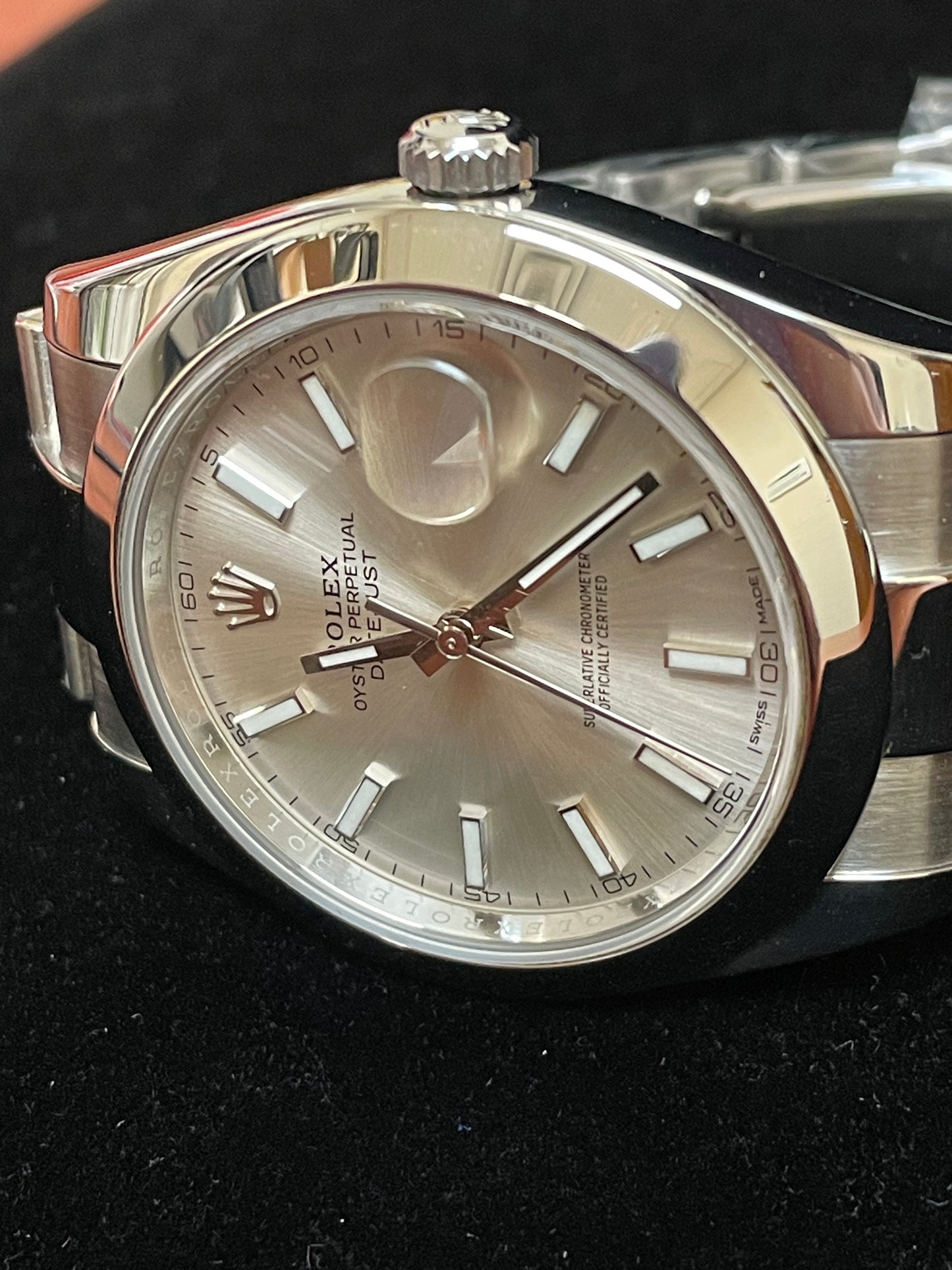 2017 Rolex Datejust 126300 Silver Dial SS Oyster No Papers 41mm