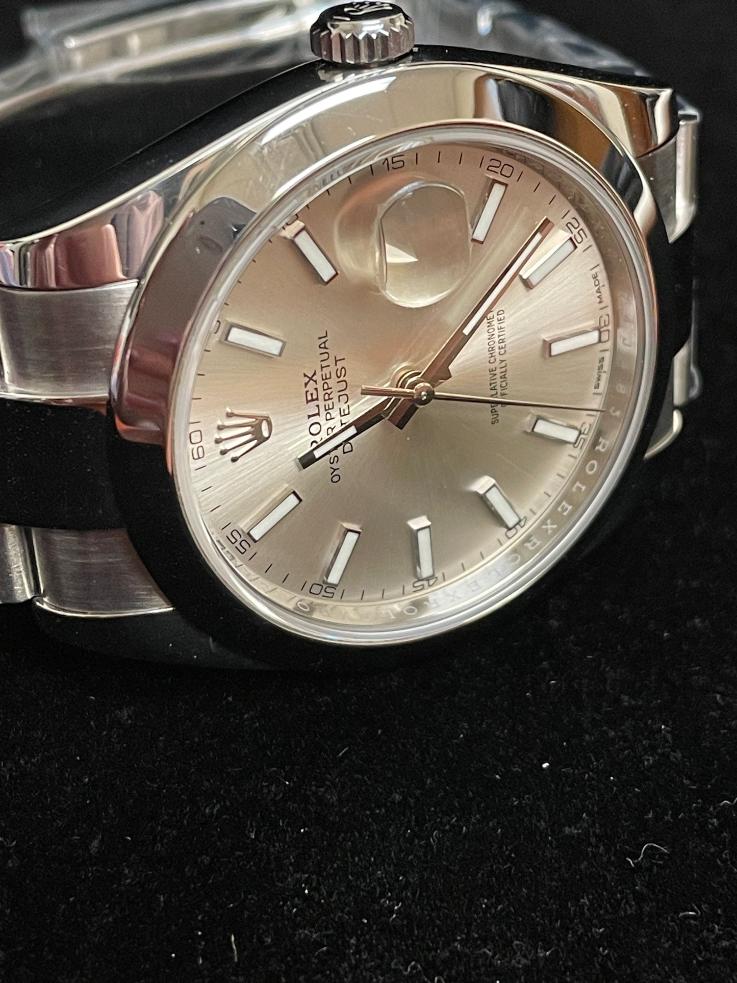 2017 Rolex Datejust 126300 Silver Dial SS Oyster No Papers 41mm