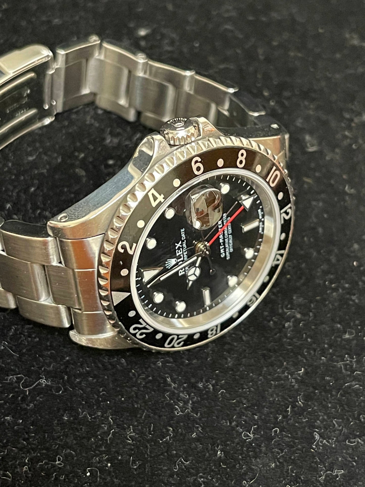 1999 Rolex GMT-Master 16700 Black Dial SS Oyster No Papers 40mm