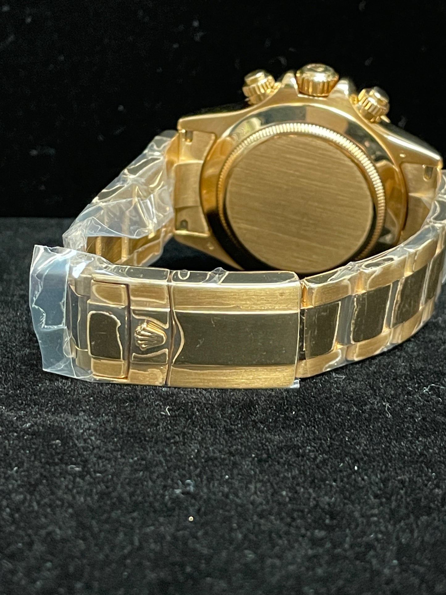 2002 Rolex Daytona 116528 White Dial 18kt Yellow Gold Oyster No Papers 40mm