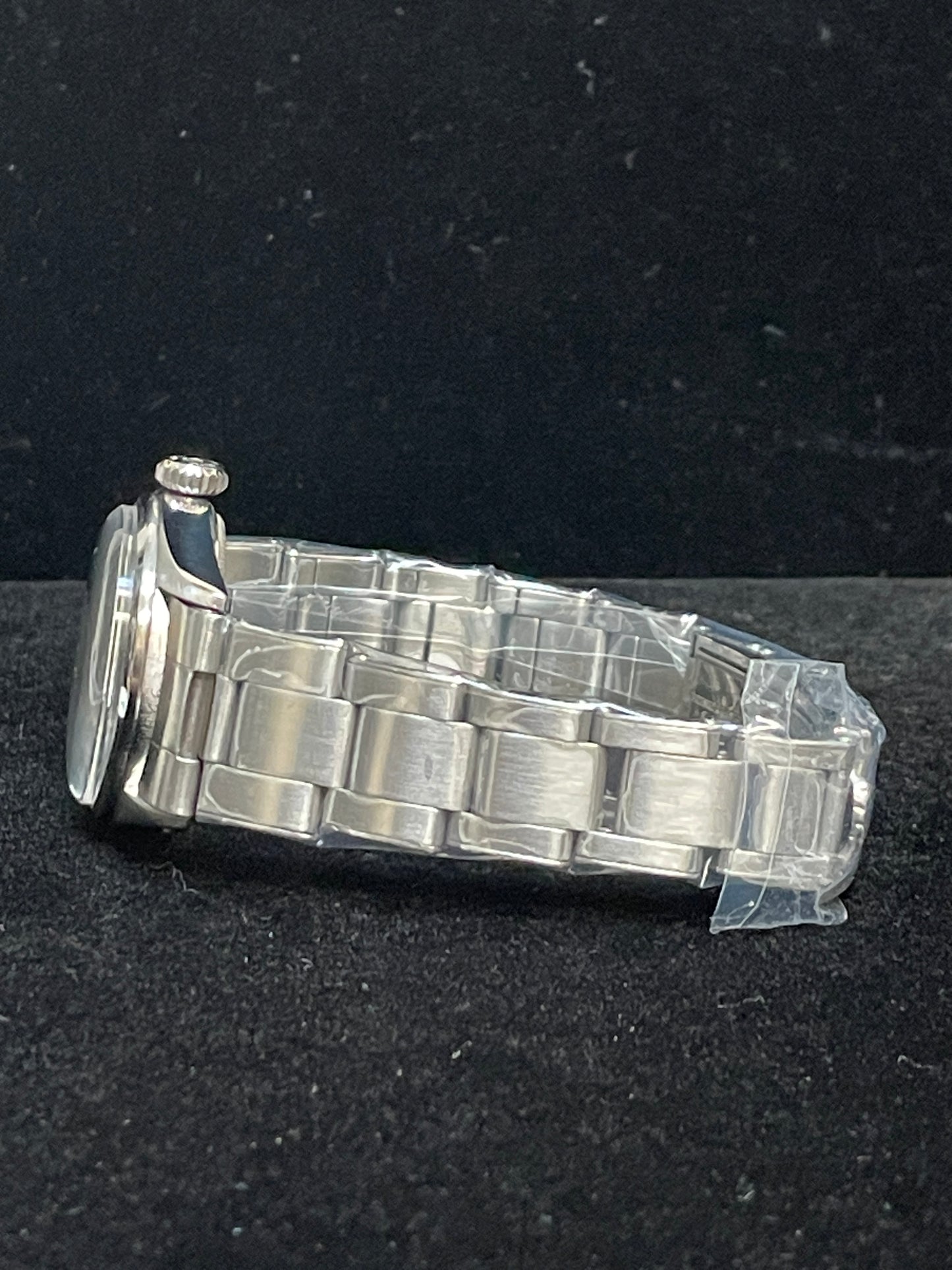 1962 Rolex Oysterdate Precision 6066 White Dial SS Rivet Bracelet No Papers 31mm