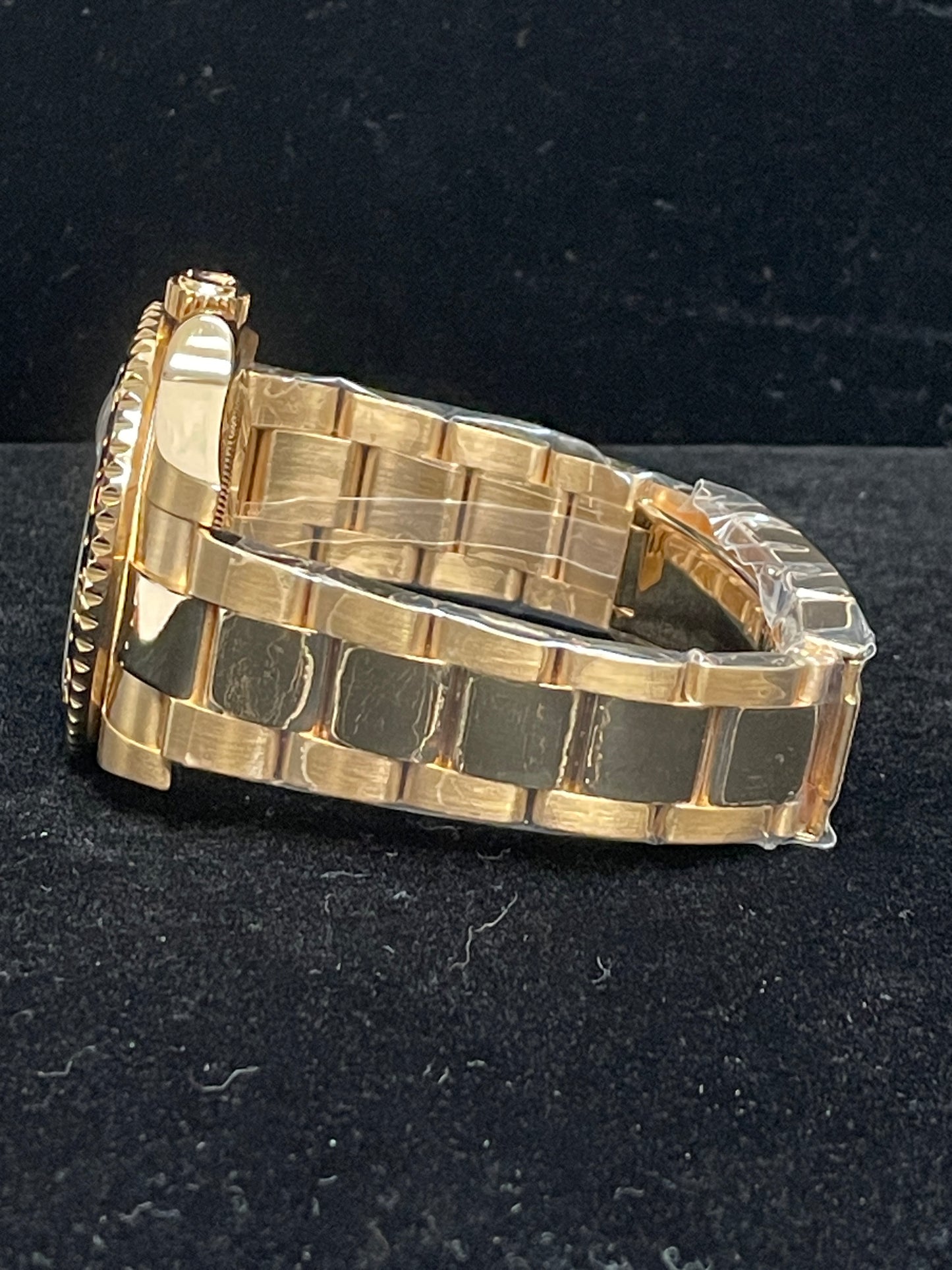 2015 Rolex GMT-Master II 116718 Green Money Dial 18kt YG Oyster No Papers 40mm