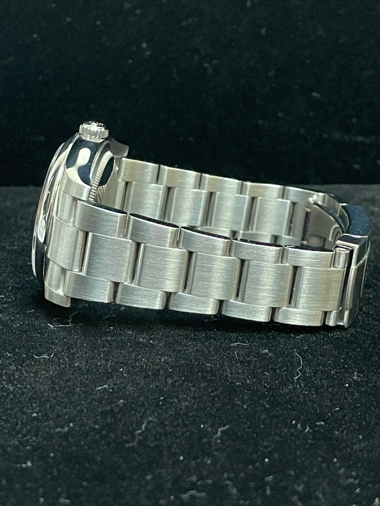 2014 Rolex Oyster Perpetual 116000 Blue Dial SS Oyster No Papers 36mm