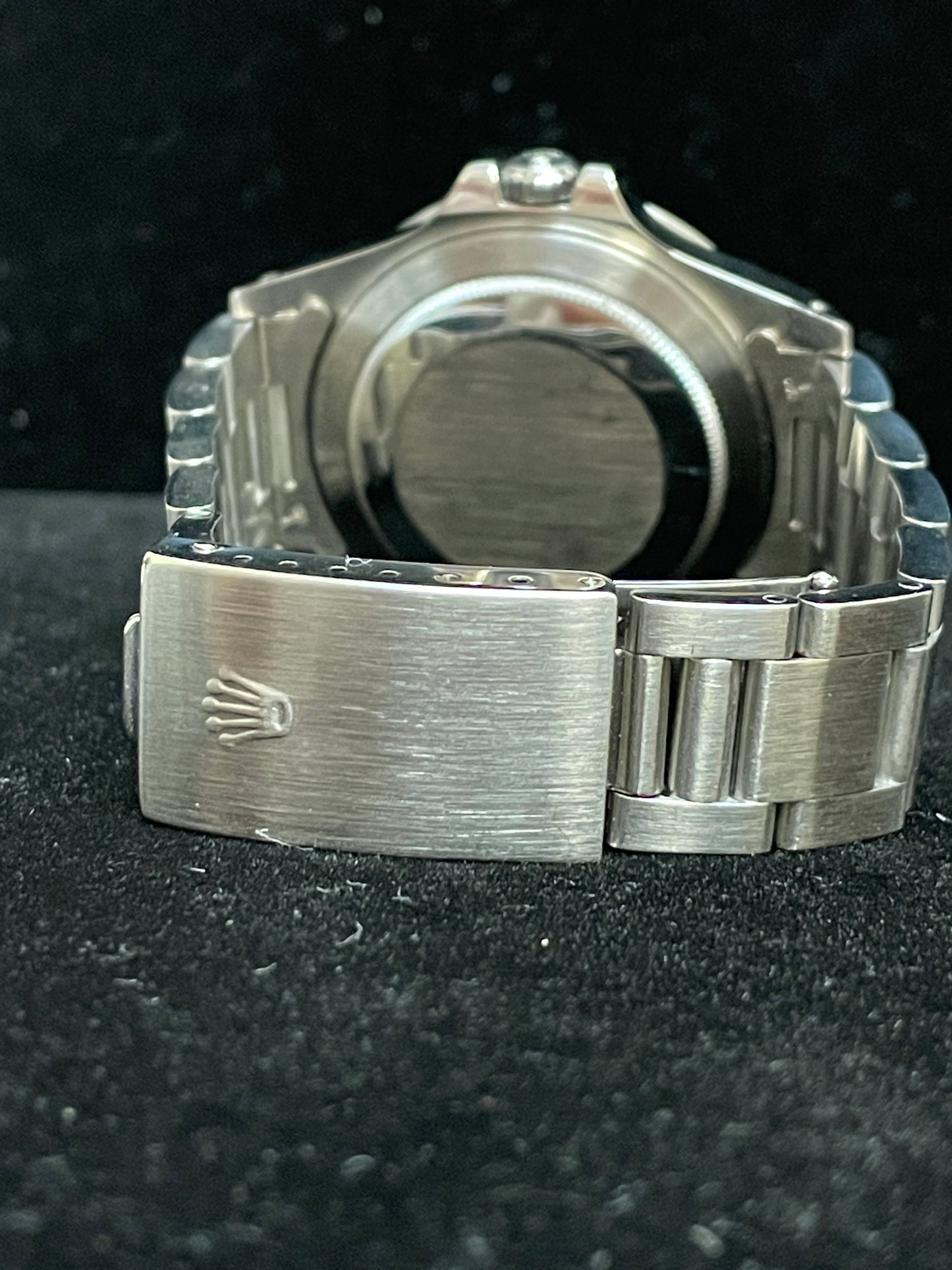 1986 Rolex Explorer II 16550 Transitional White Polar Dial SS Oyster Papers 40mm