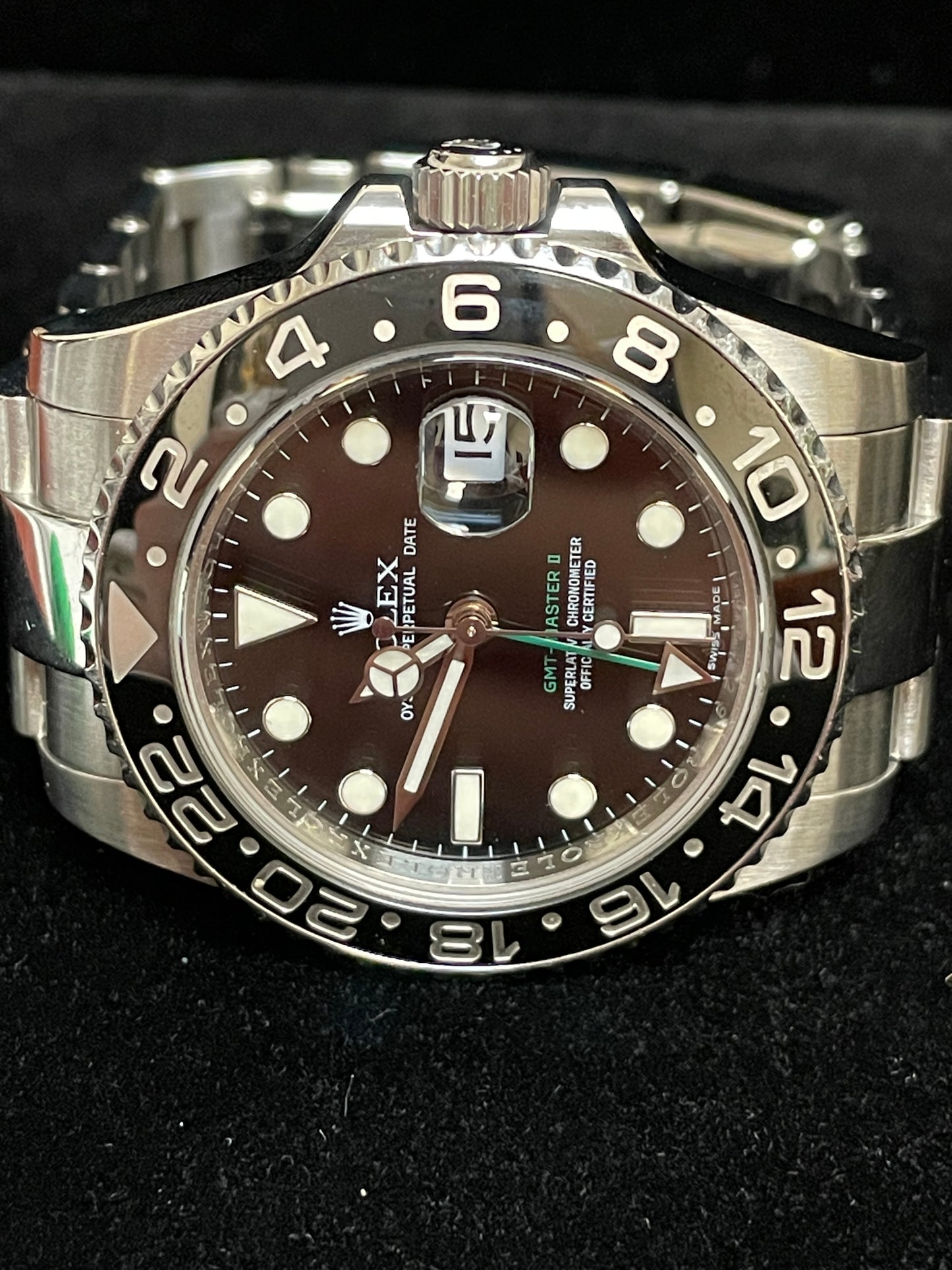 2009 Rolex GMT-Master II 116710 Black Dial SS Oyster No Papers 40mm