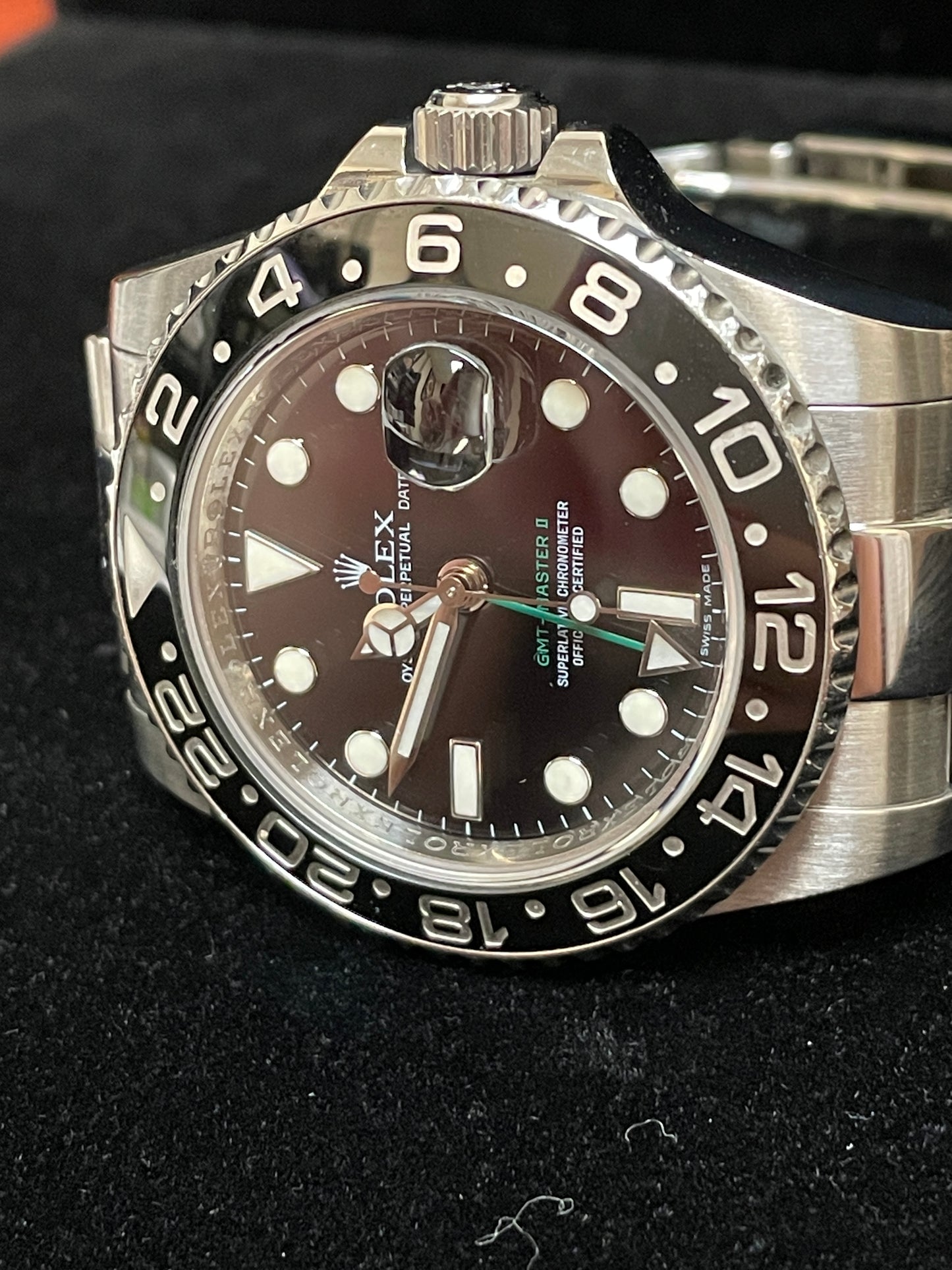 2009 Rolex GMT-Master II 116710 Black Dial SS Oyster No Papers 40mm