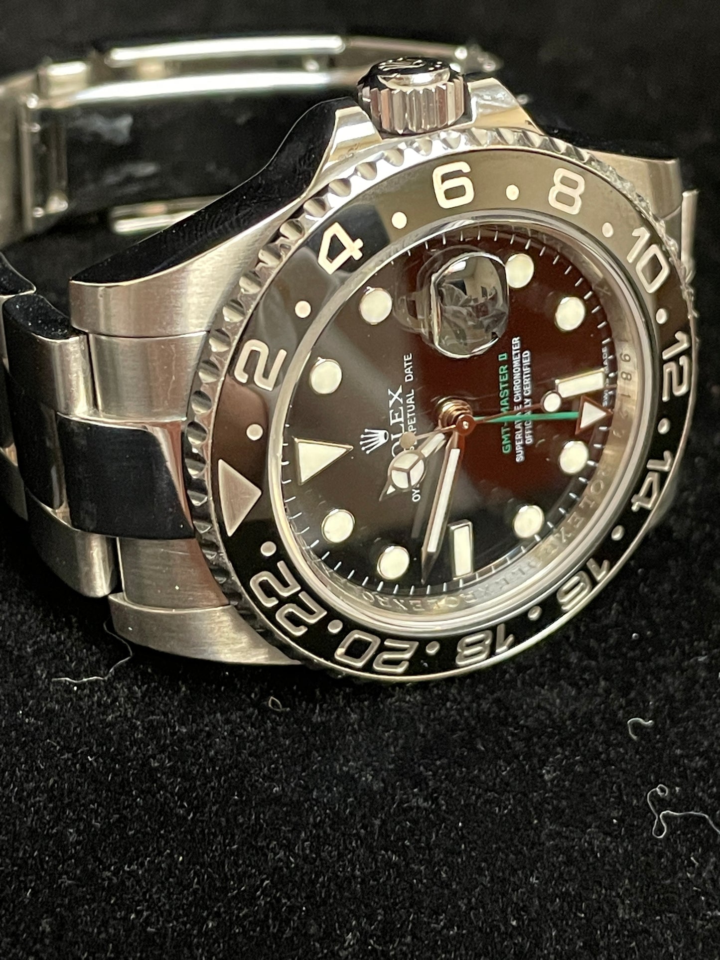 2009 Rolex GMT-Master II 116710 Black Dial SS Oyster No Papers 40mm