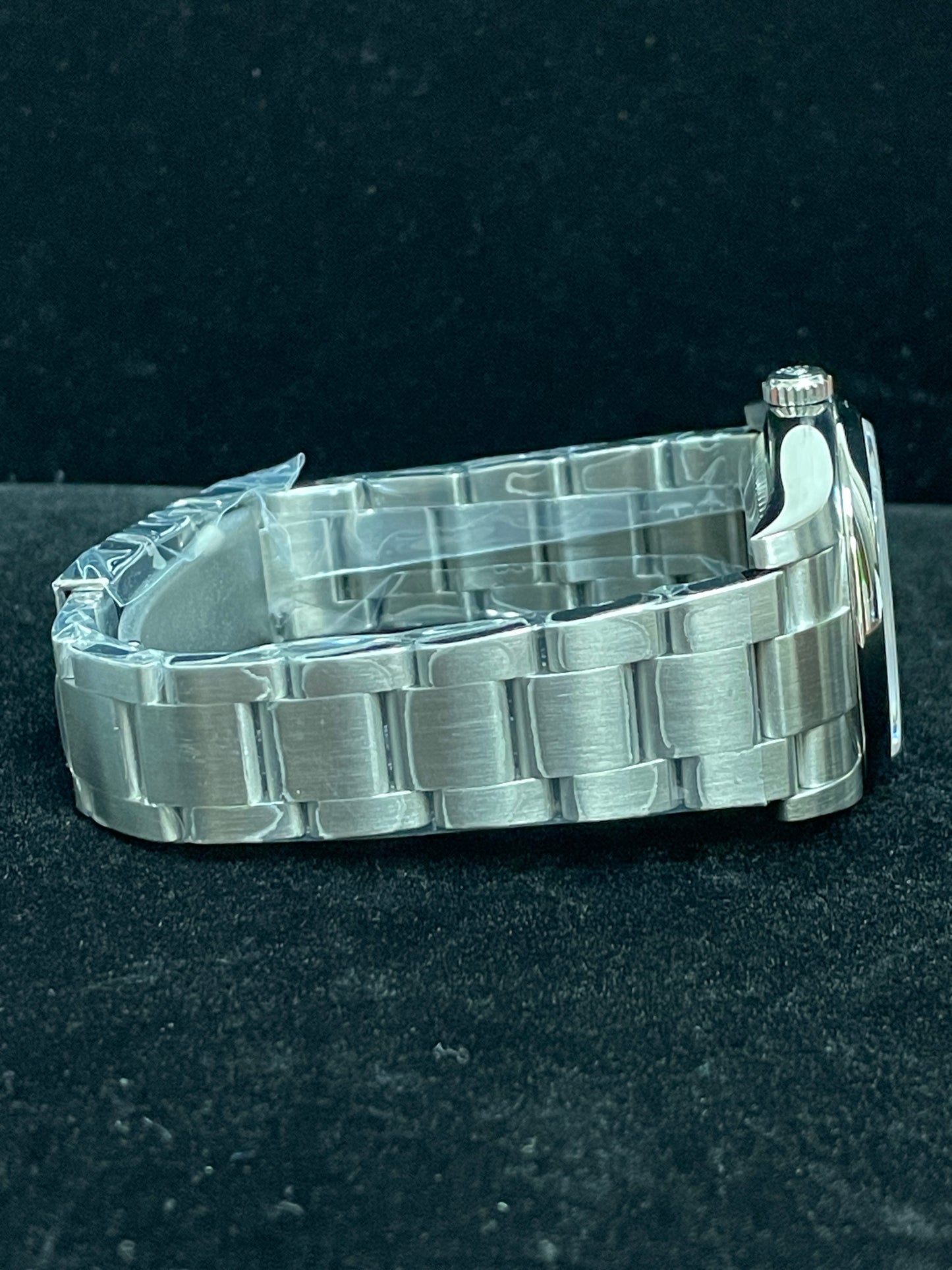 2013 Rolex Oyster Perpetual 116000 Blue Dial SS Oyster With Papers 36mm