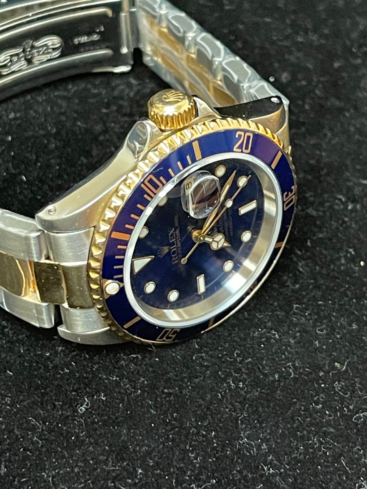1997 Rolex Submariner 16613 Blue Dial TT Oyster No Papers 40mm