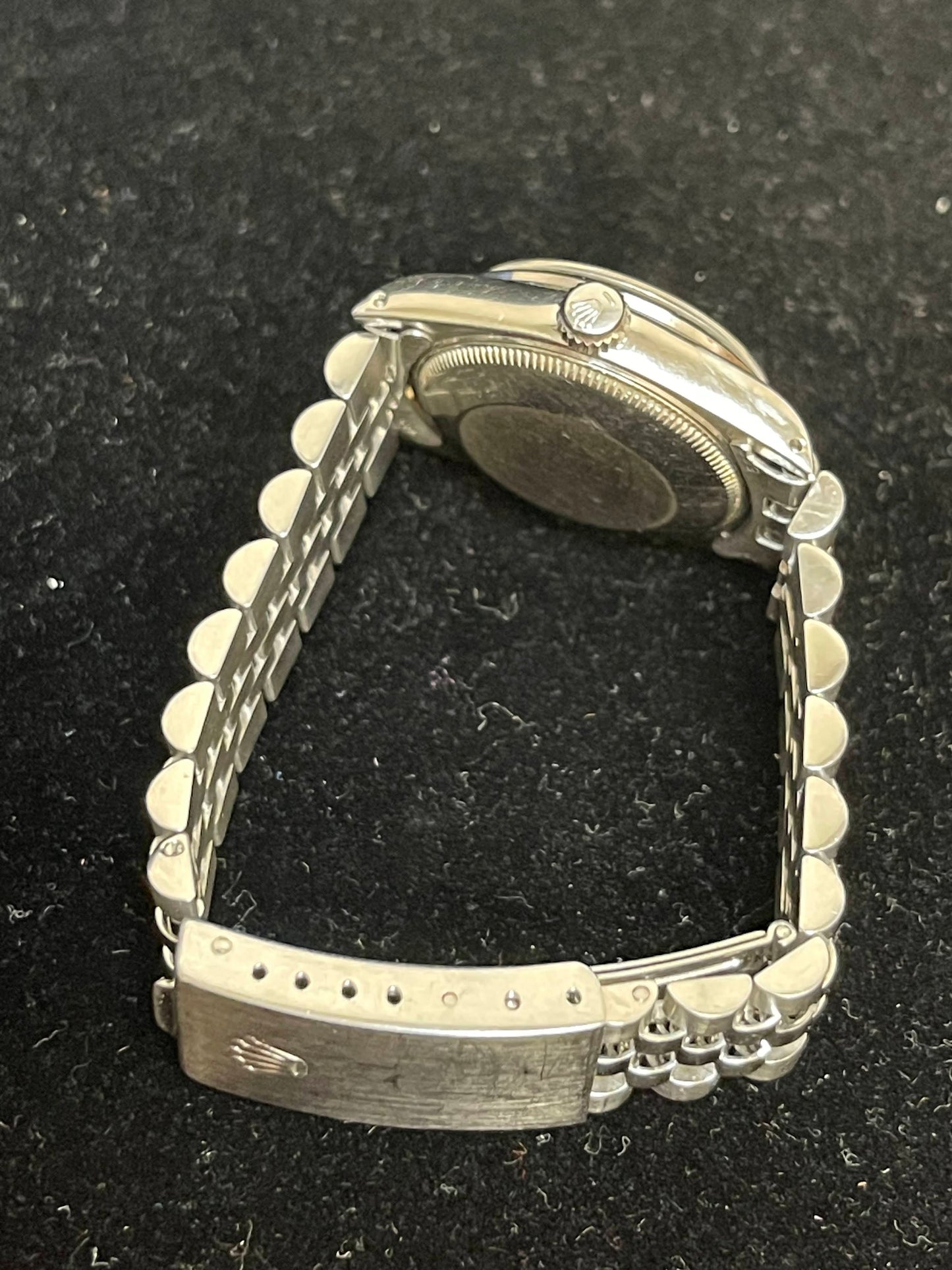 1984 Rolex Datejust 68273 Midsize Grey Dial SS Jubilee No Papers 31mm