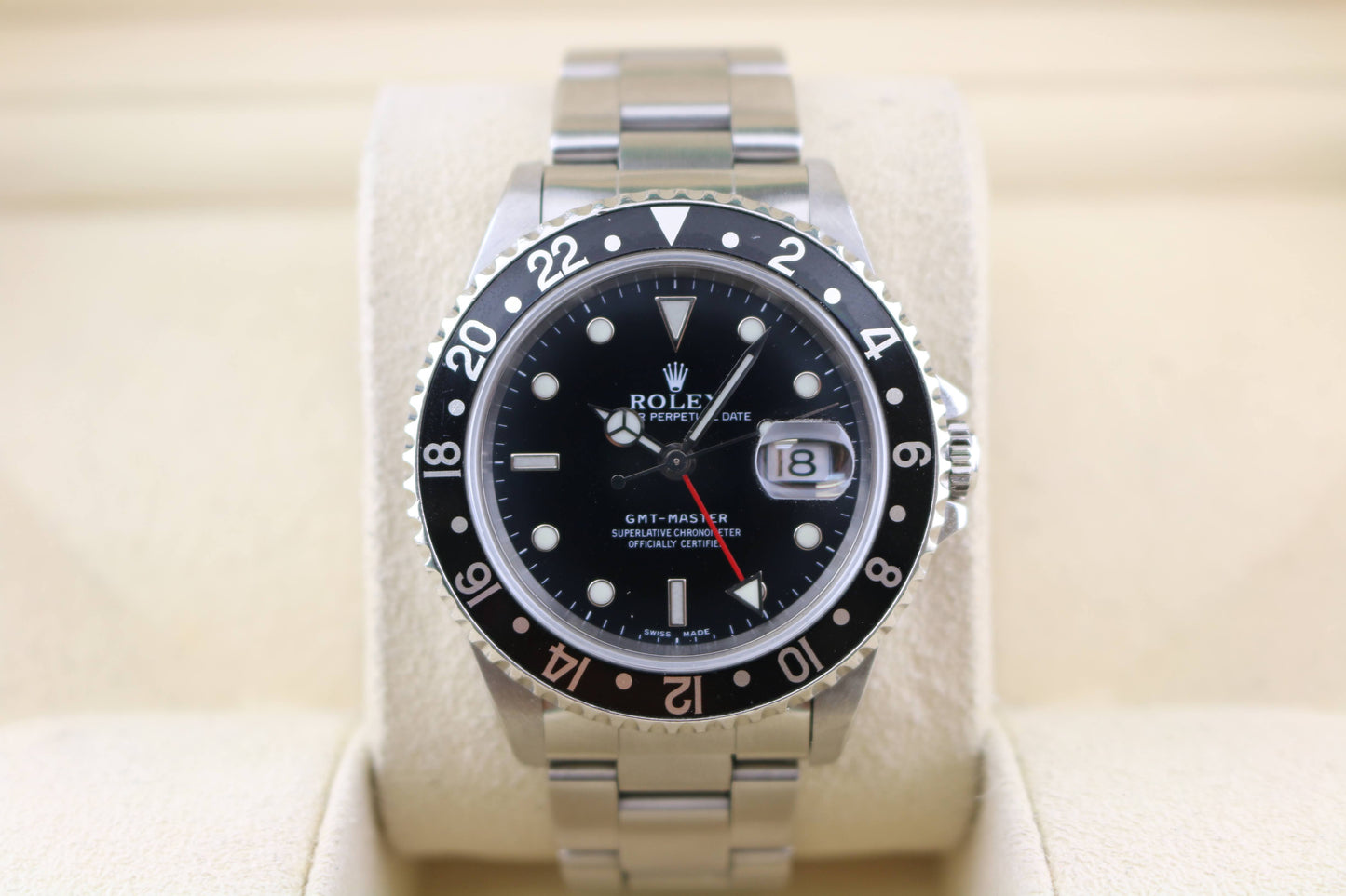 1999 Rolex GMT-Master 16700 Black Dial SS Oyster No Papers 40mm