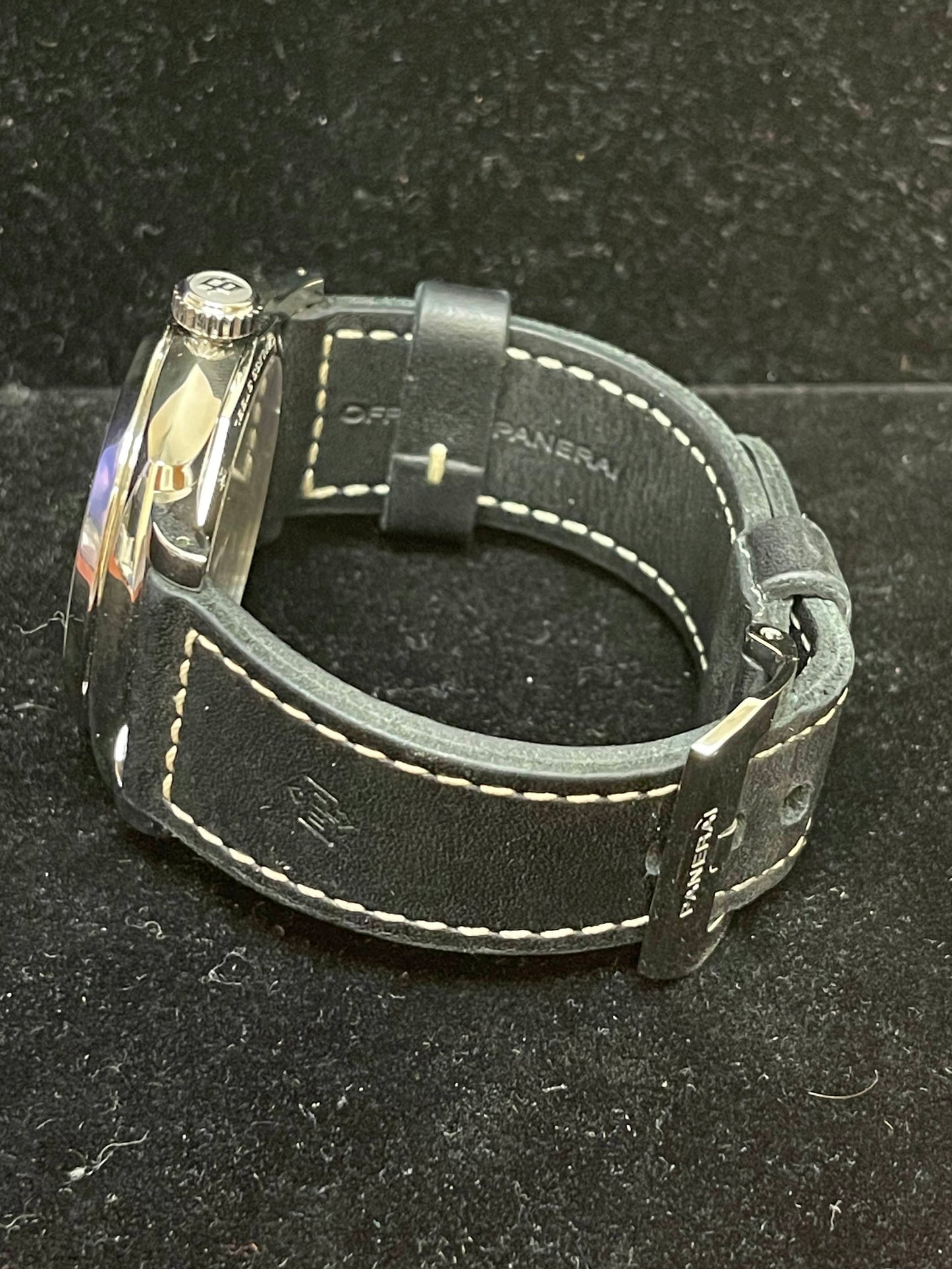 Panerai Radiomir 3 days Manual pam00514 Black Dial Leather Strap No Papers 47mm