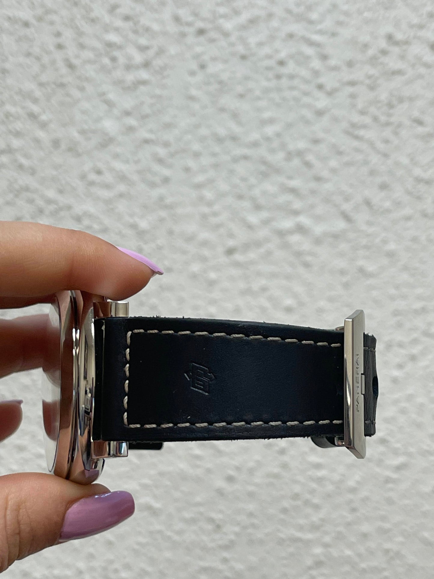 Panerai Radiomir 3 days Manual pam00514 Black Dial Leather Strap No Papers 47mm