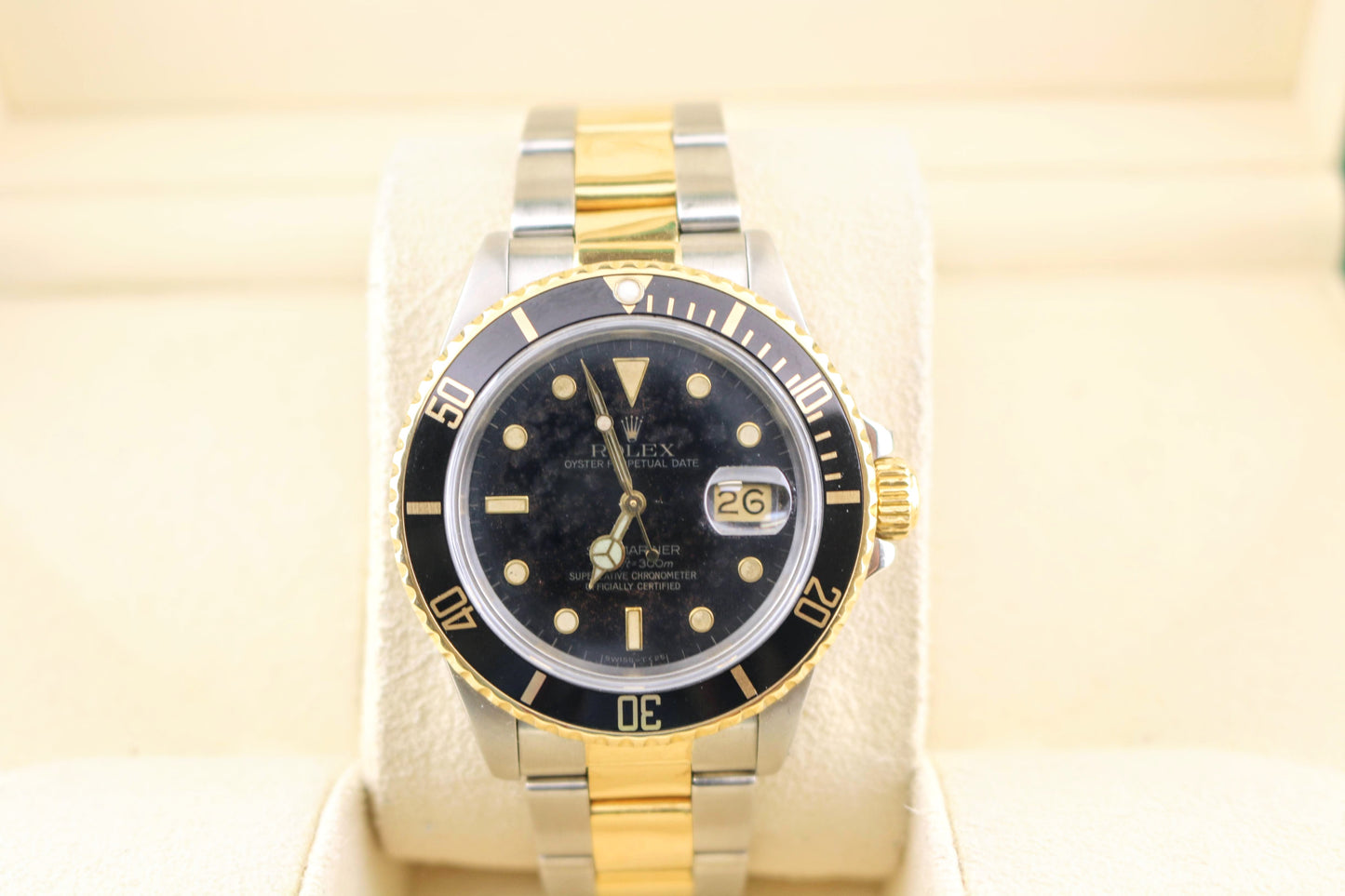 1986 Rolex Submariner 16803 Black Dial TT Oyster No Papers 40mm