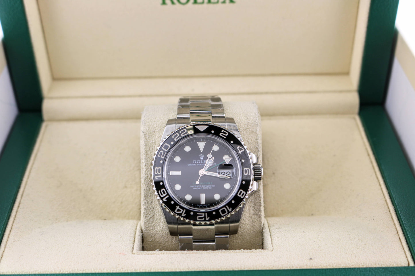 2009 Rolex GMT-Master II 116710 Black Dial SS Oyster No Papers 40mm