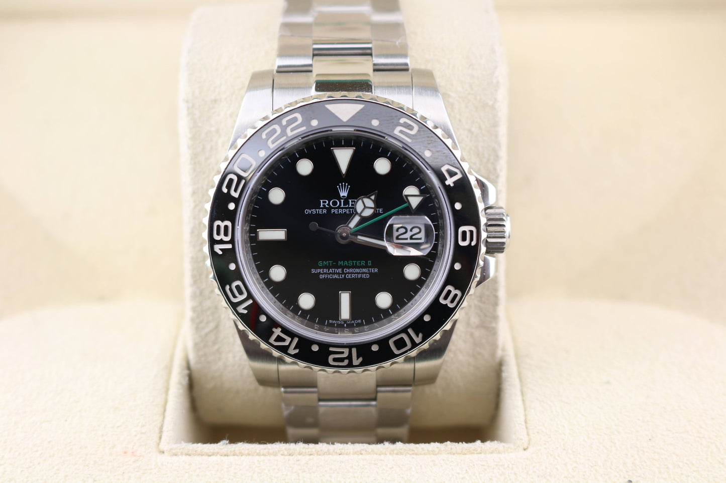 2009 Rolex GMT-Master II 116710 Black Dial SS Oyster No Papers 40mm