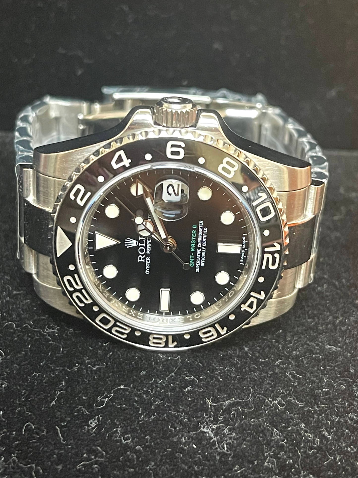 2009 Rolex GMT-Master II 116710 Black Dial SS Oyster No Papers 40mm