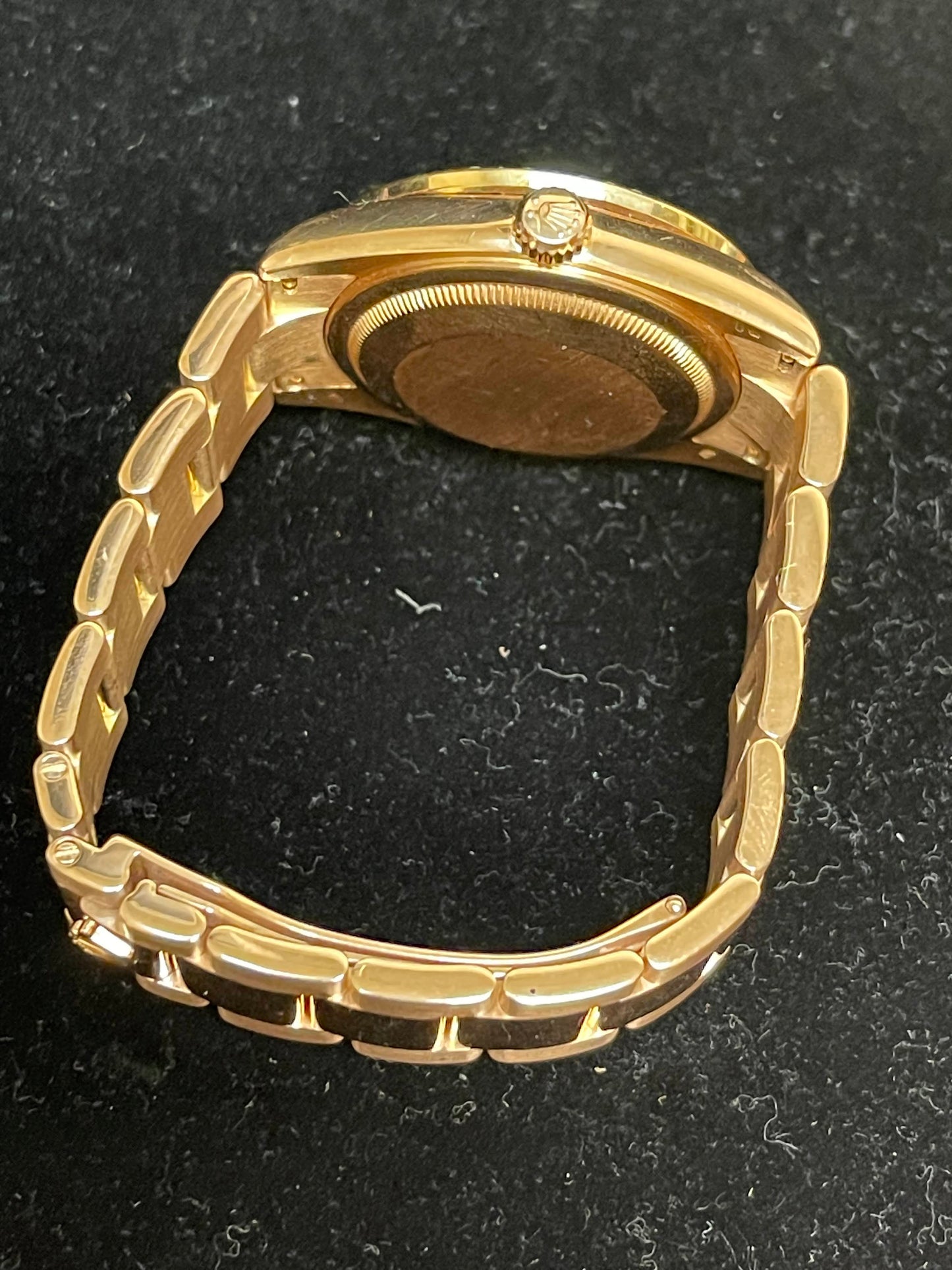 2002 Rolex Day-Date 118205 Everrose Dial 18kt Rose Gold W/Diamond Bezel 36mm