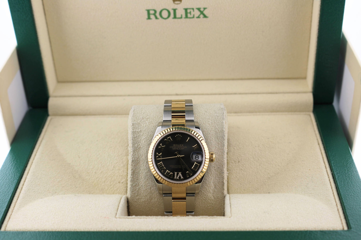 2022 Rolex Datejust 278273 Grey Diamond 6 VI Dial TT Oyster No Papers 31mm