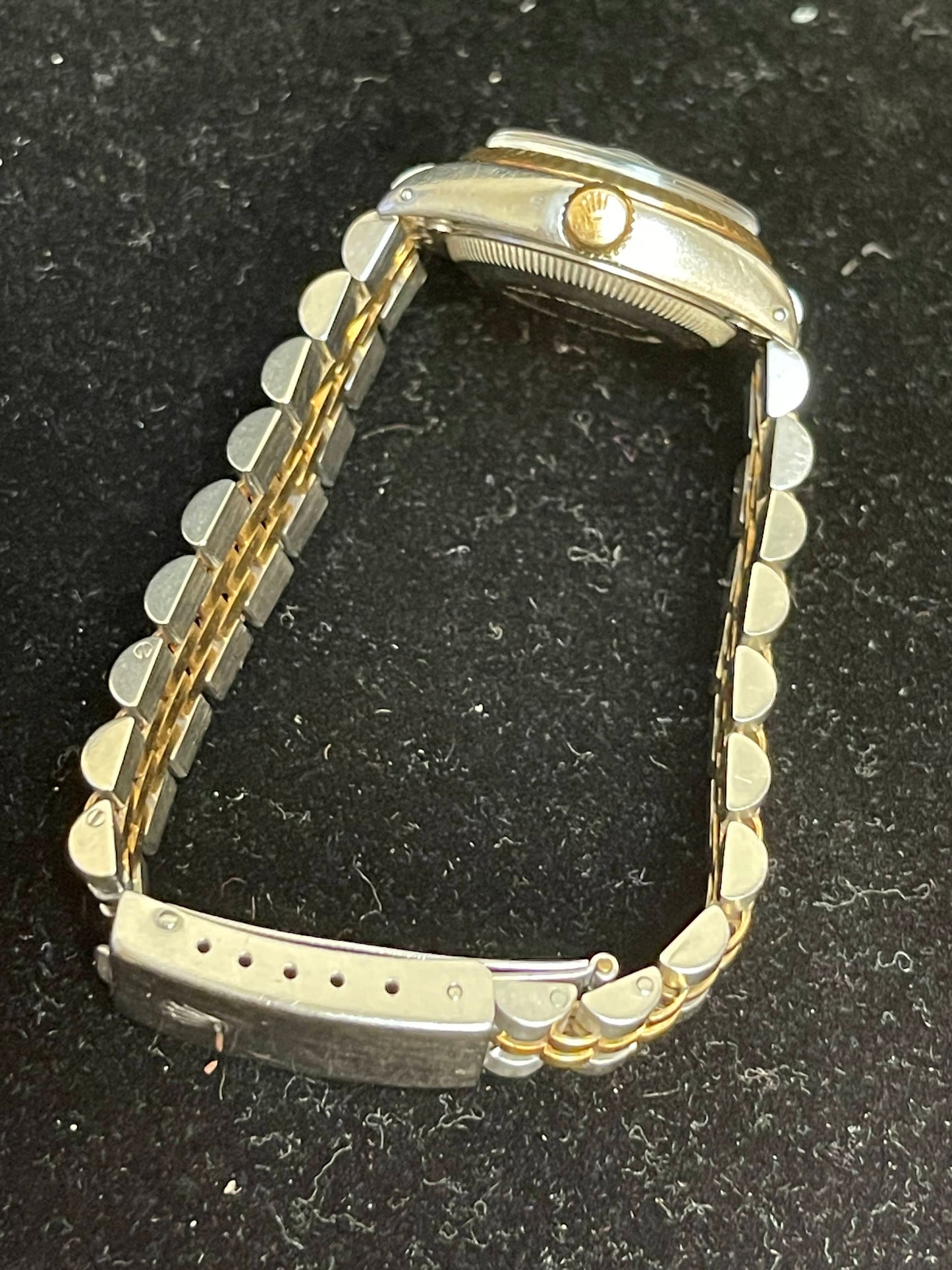 1983 Rolex Ladies Datejust 6917 Chocolate Diamond Dial TT Jubilee No Papers 26mm