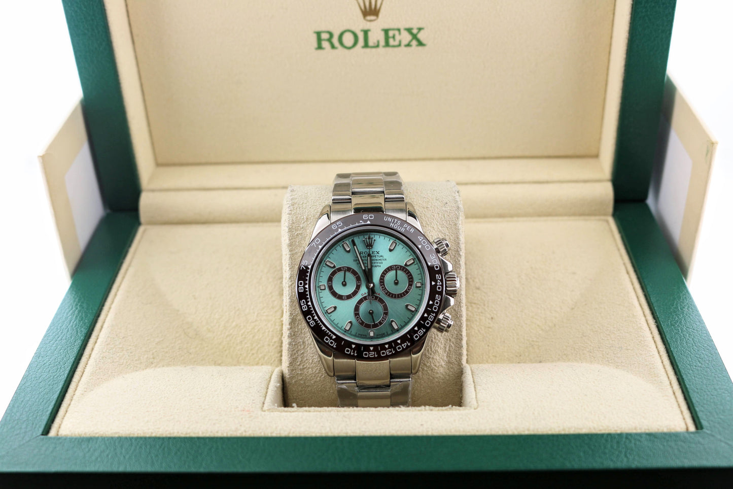 2007 Rolex Daytona 116520 Glacier Blue Dial SS Oyster No Papers 40mm