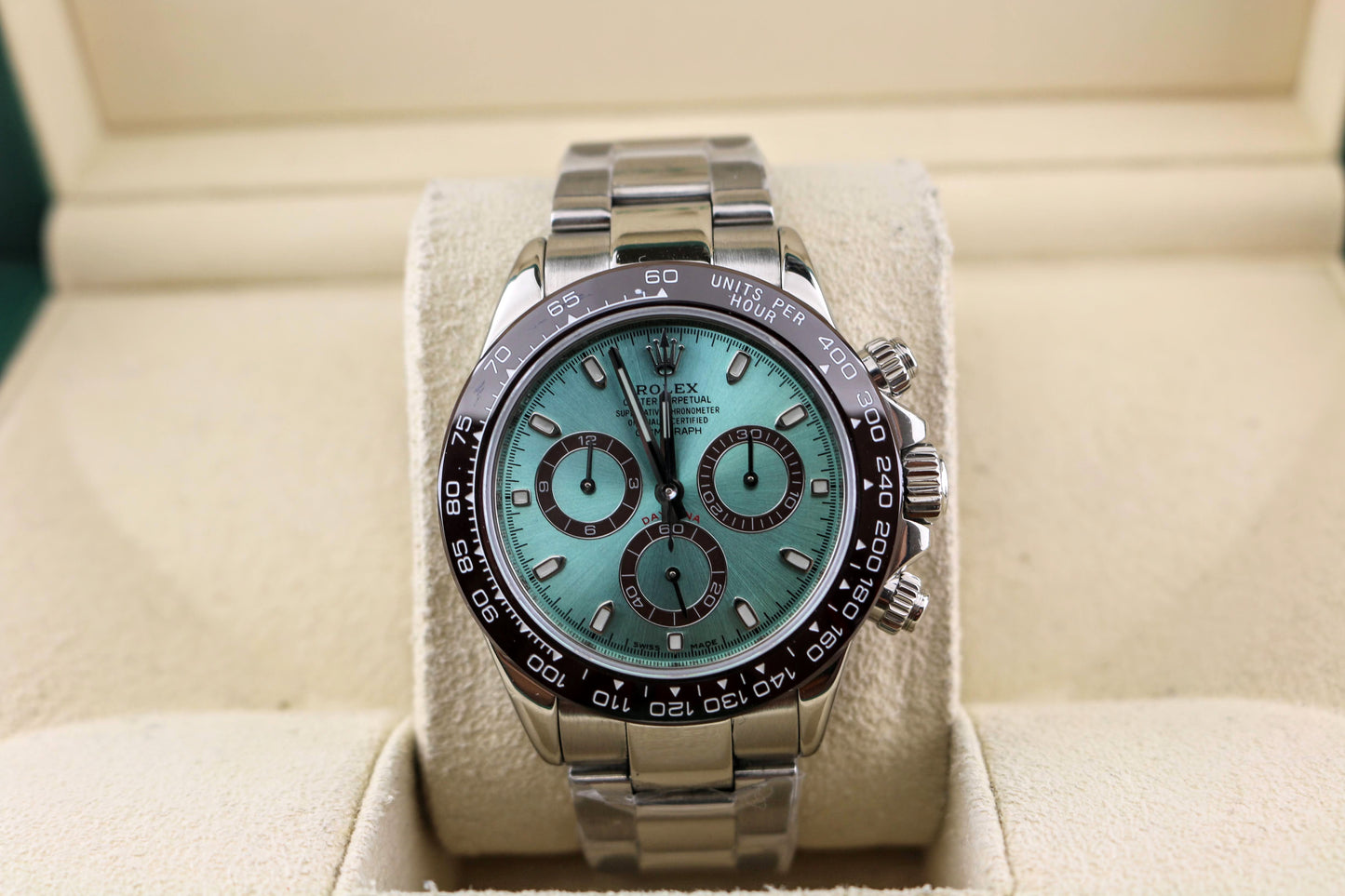 2007 Rolex Daytona 116520 Glacier Blue Dial SS Oyster No Papers 40mm
