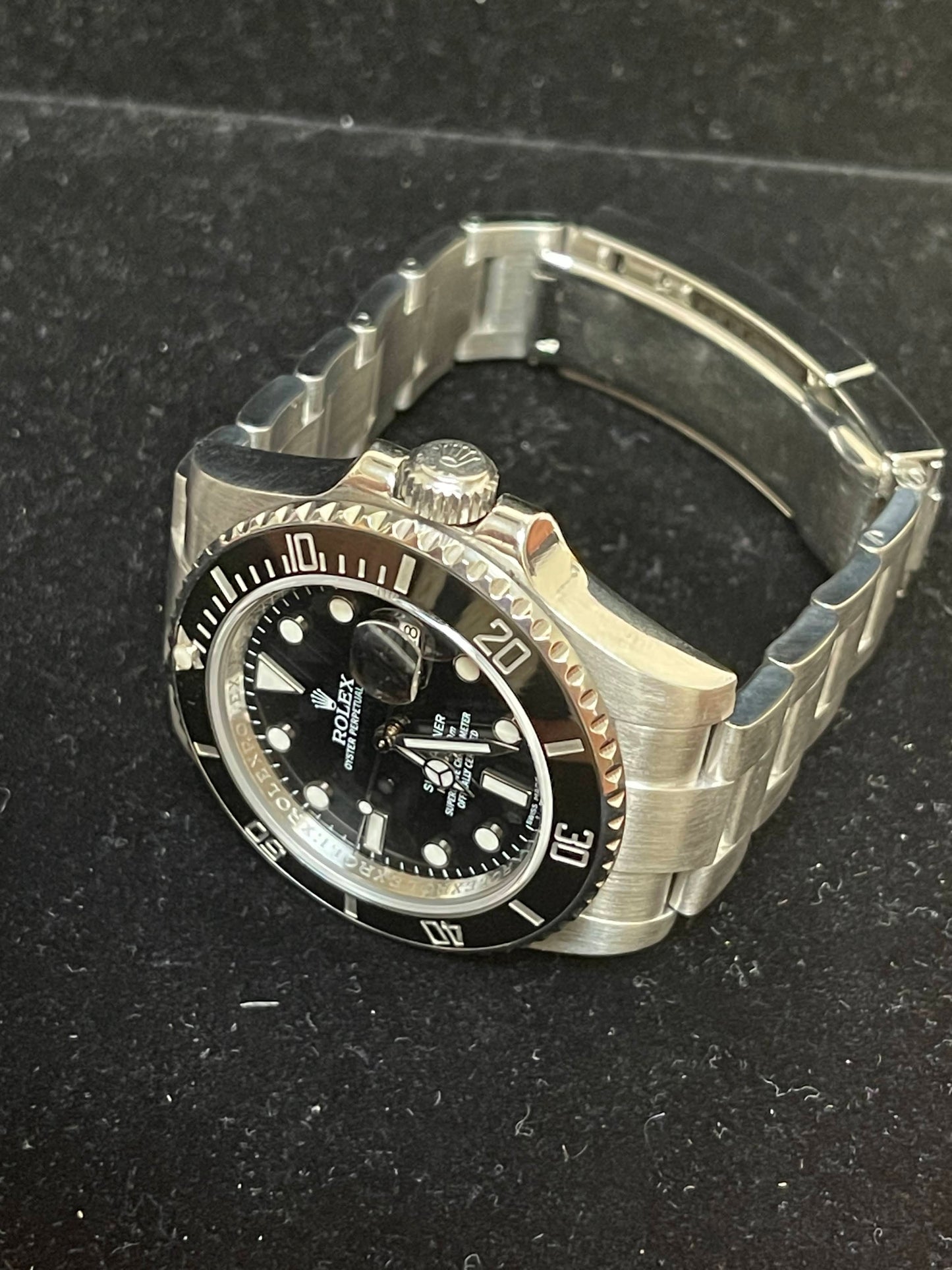2015 Rolex Submariner 116610 Ceramic Black Dial SS Oyster No Papers 40mm