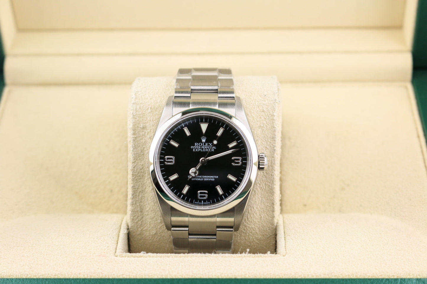 2004 Rolex Explorer 114270 Black Dial SS Oyster No Papers 36mm