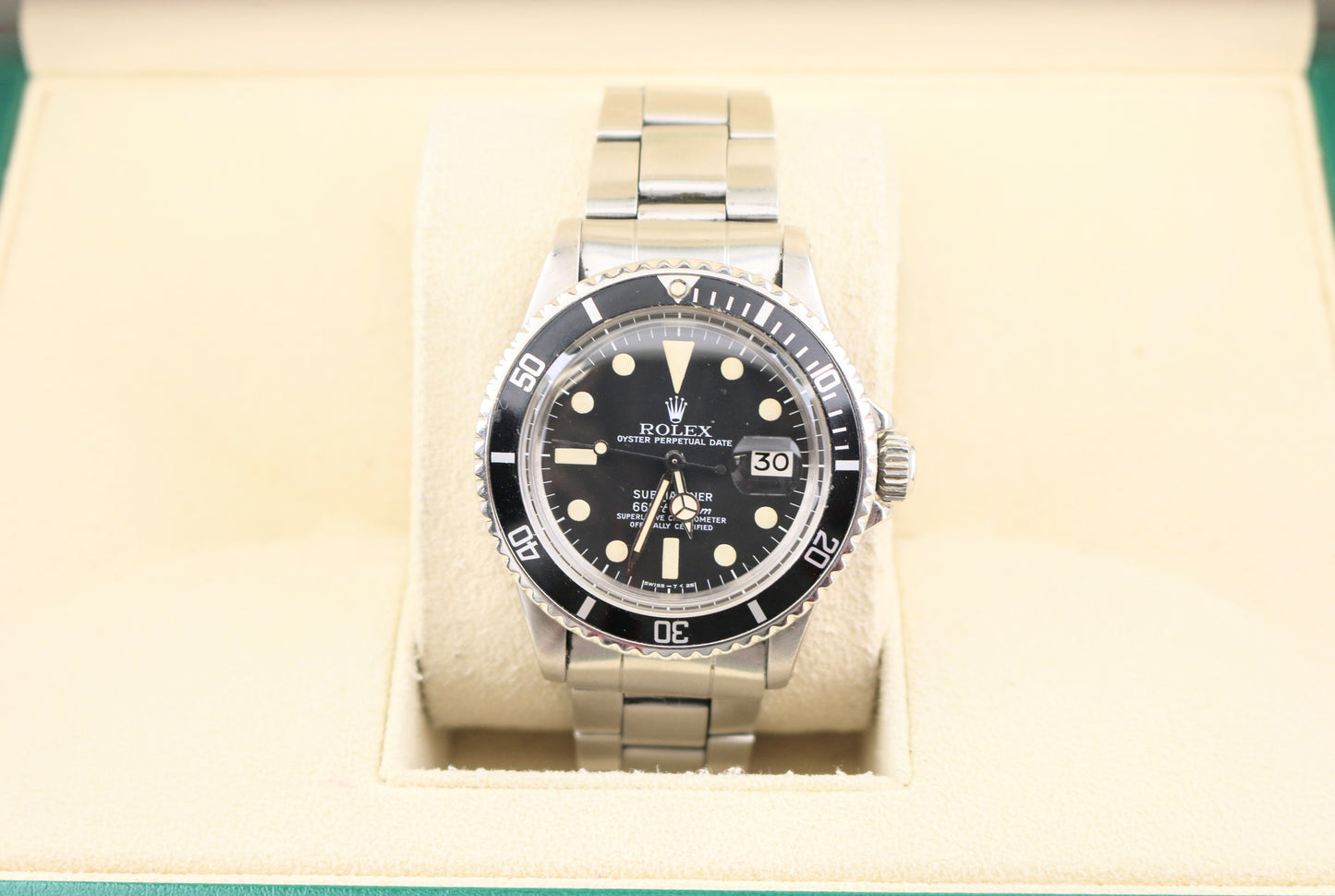 1974 Rolex Submariner 1680 Black Matte Dial SS Oyster No Papers 40mm