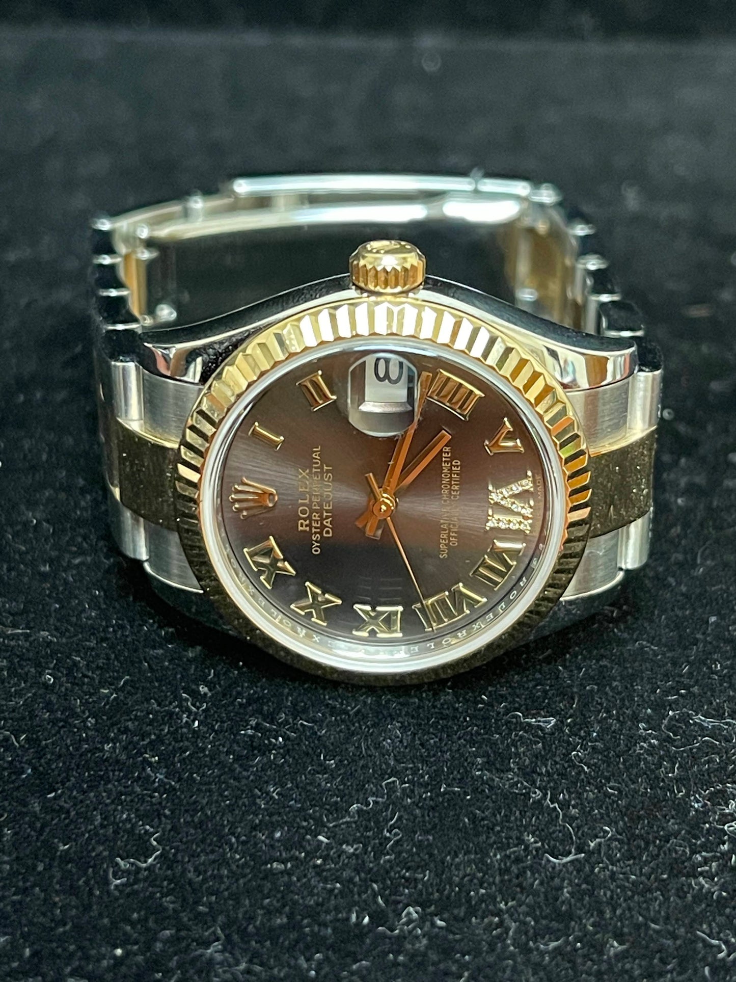 2022 Rolex Datejust 278273 Grey Diamond 6 VI Dial TT Oyster No Papers 31mm