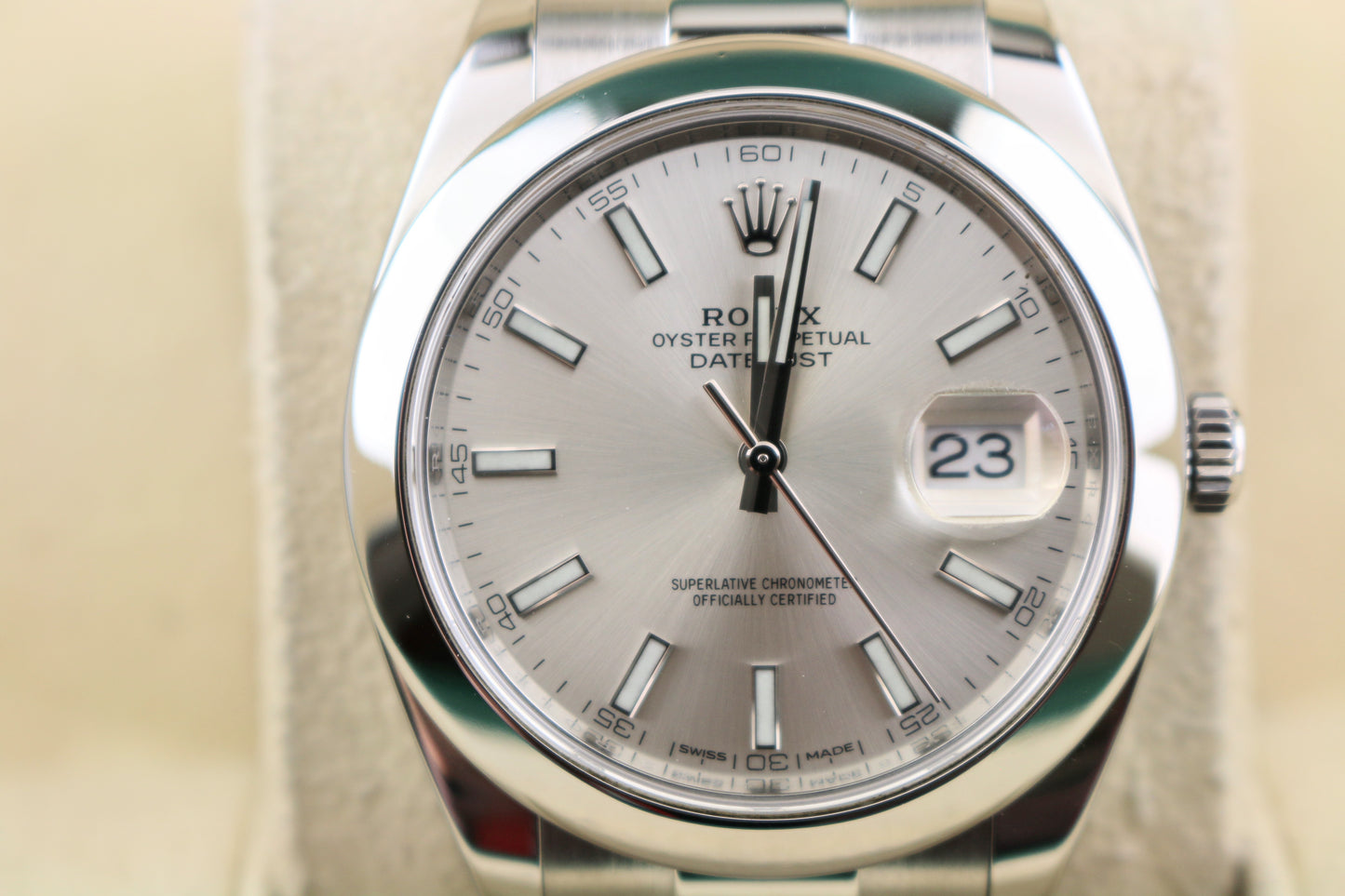 2017 Rolex Datejust 126300 Silver Dial SS Oyster No Papers 41mm