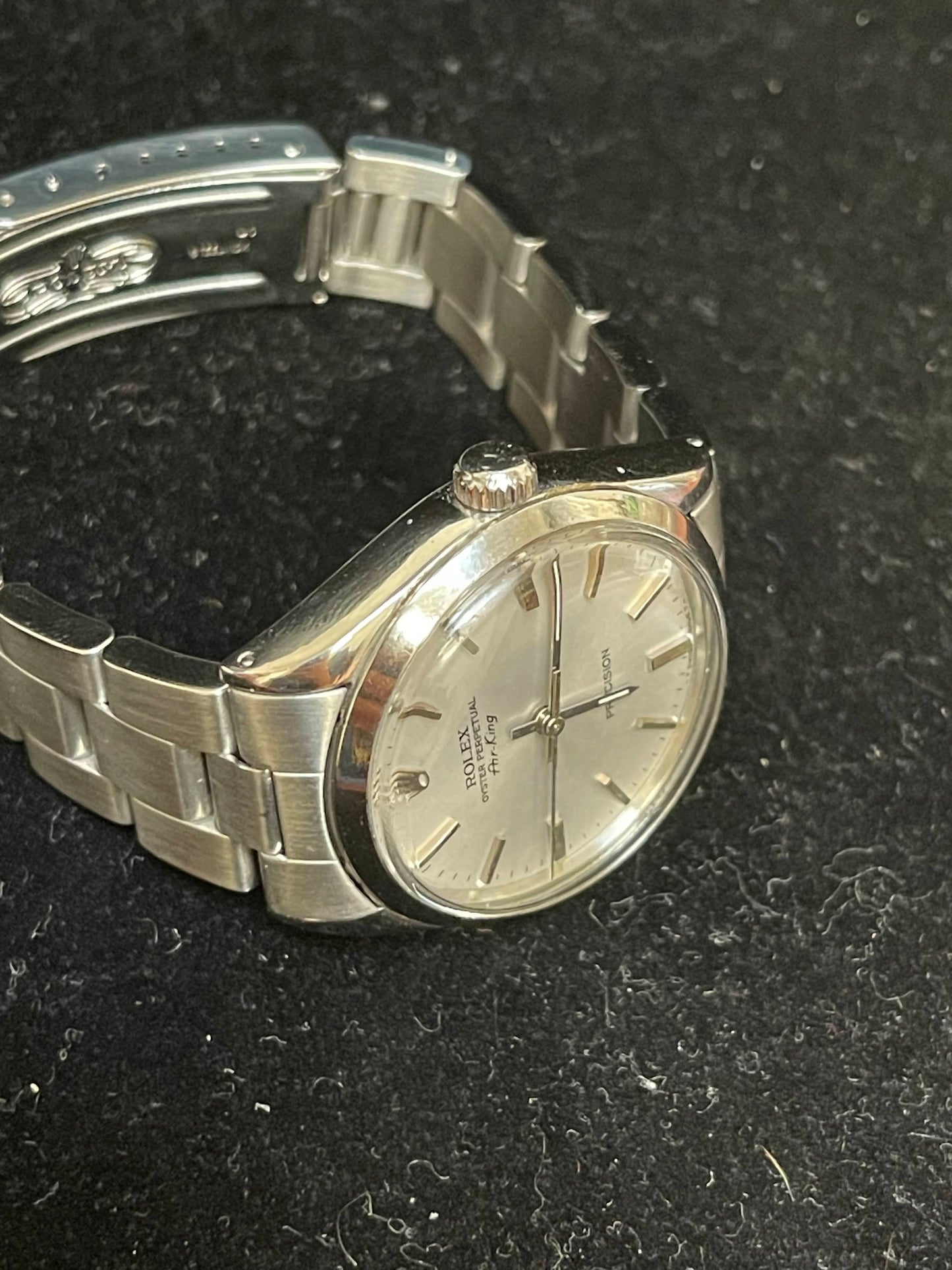 1988 Rolex Air-King 5500 Silver Dial Oyster Bracelet No Papers 34mm