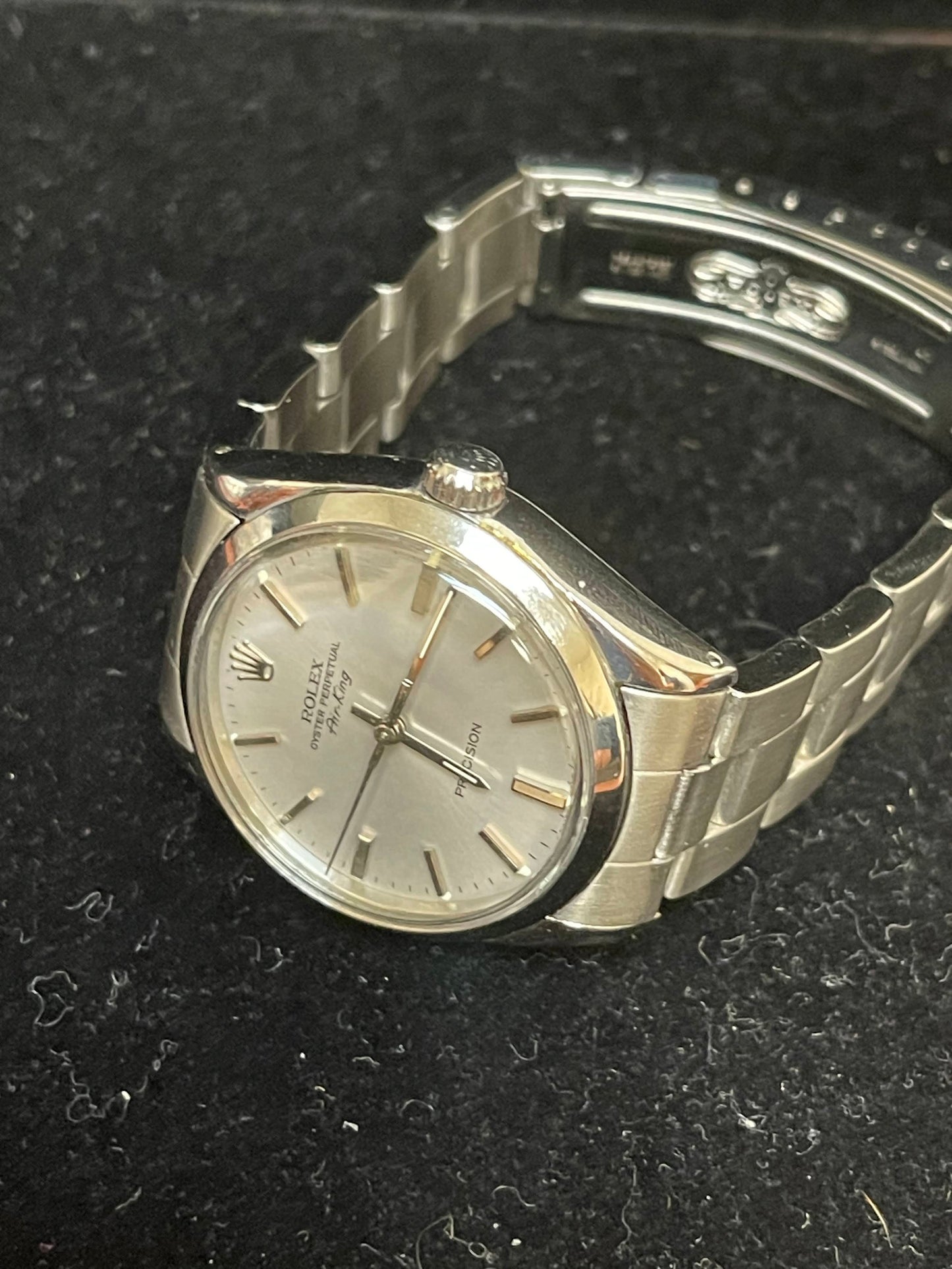 1988 Rolex Air-King 5500 Silver Dial Oyster Bracelet No Papers 34mm