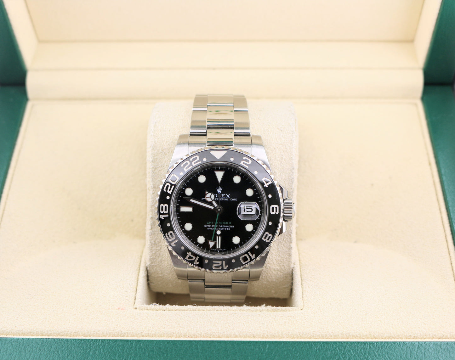 2009 Rolex GMT-Master II 116710 Black Dial SS Oyster No Papers 40mm