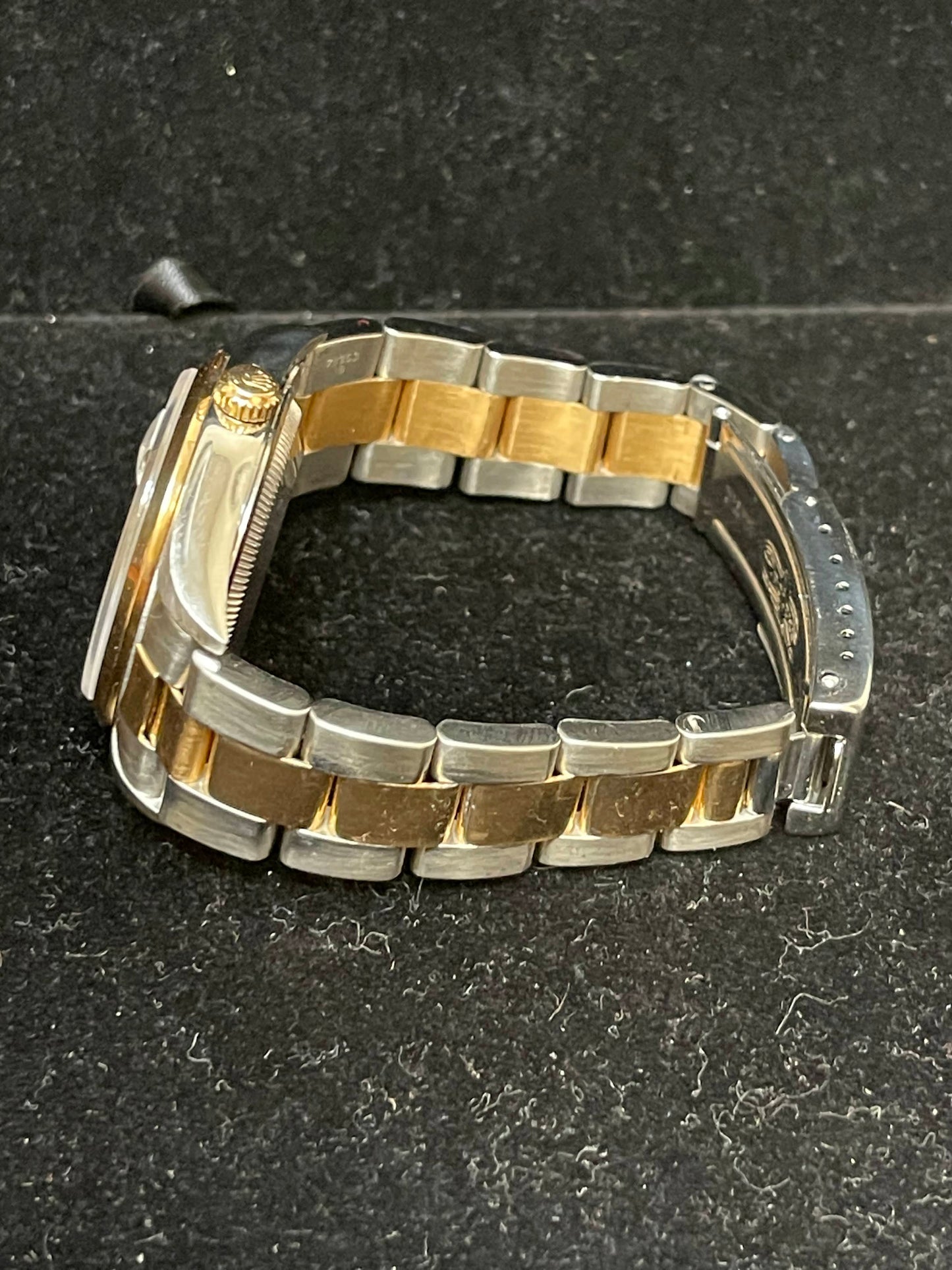 1996 Rolex Date 15203 Silver Arabic TT Oyster No Papers 34mm