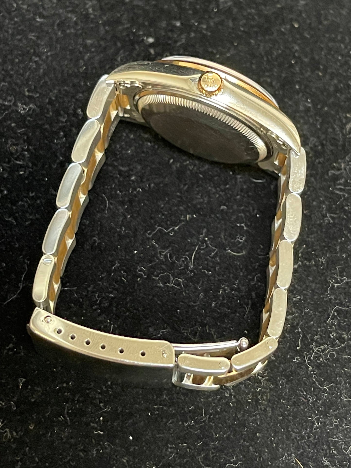 1996 Rolex Date 15203 Silver Arabic TT Oyster No Papers 34mm