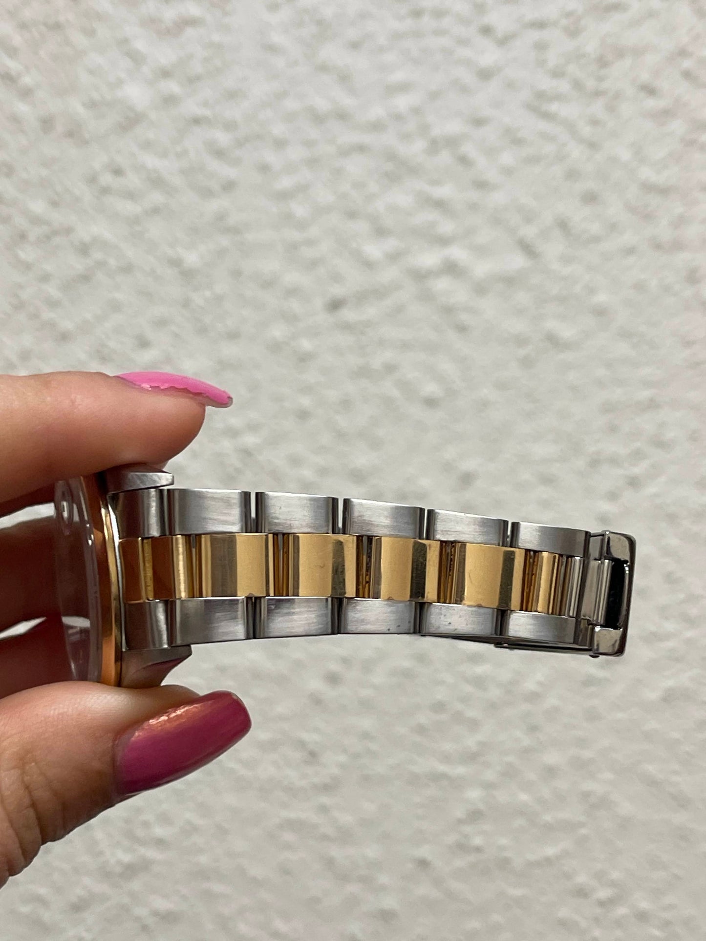 1996 Rolex Date 15203 Silver Arabic TT Oyster No Papers 34mm