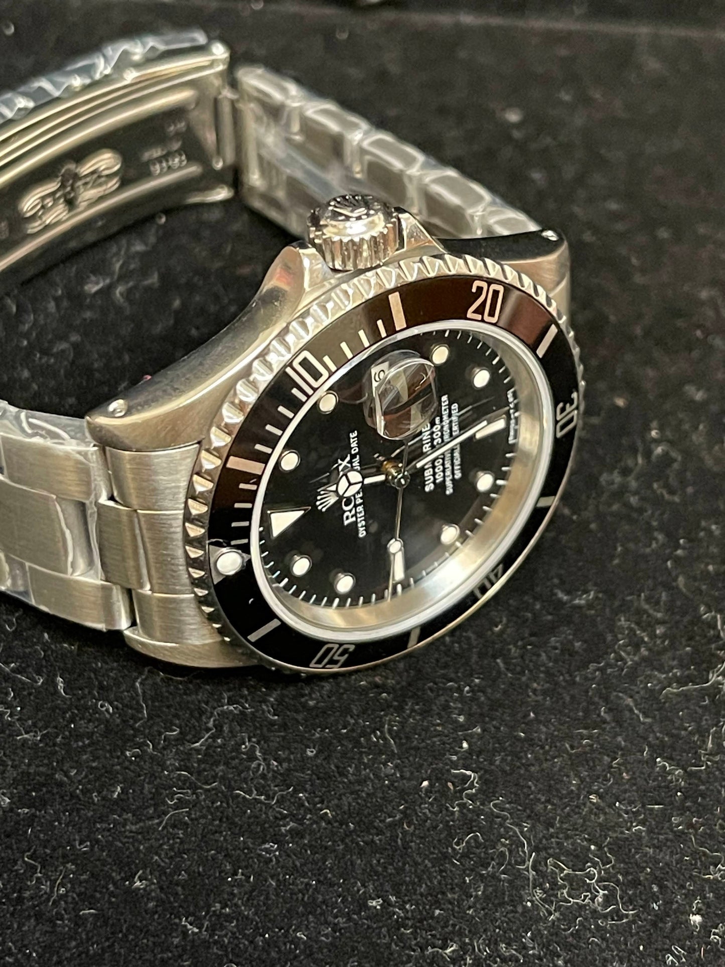 1991 Rolex Submariner 16610 Black Dial SS Oyster With Papers 40mm