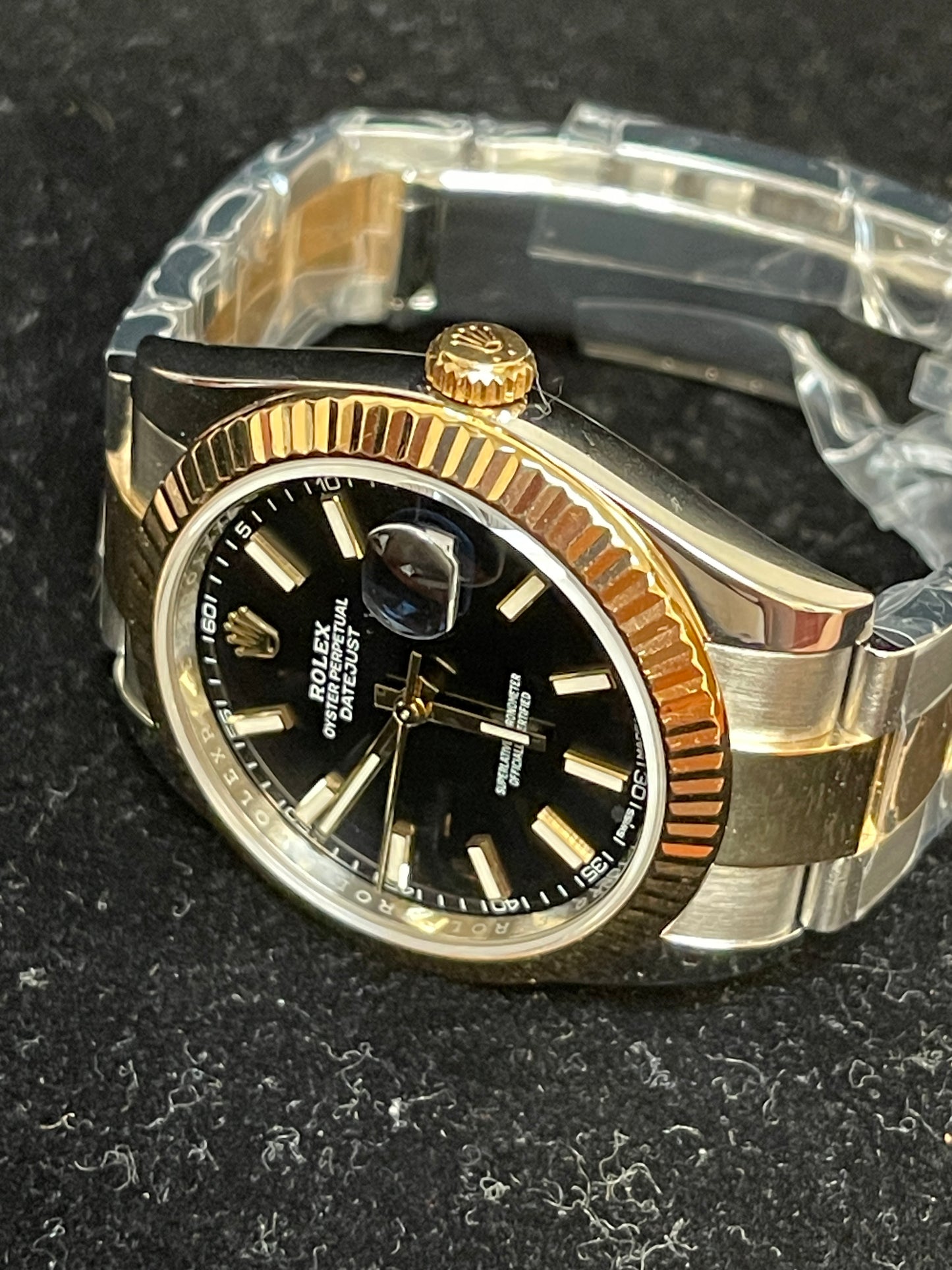 2018 Rolex Datejust 126333 Black Dial TT Oyster No Papers 41mm