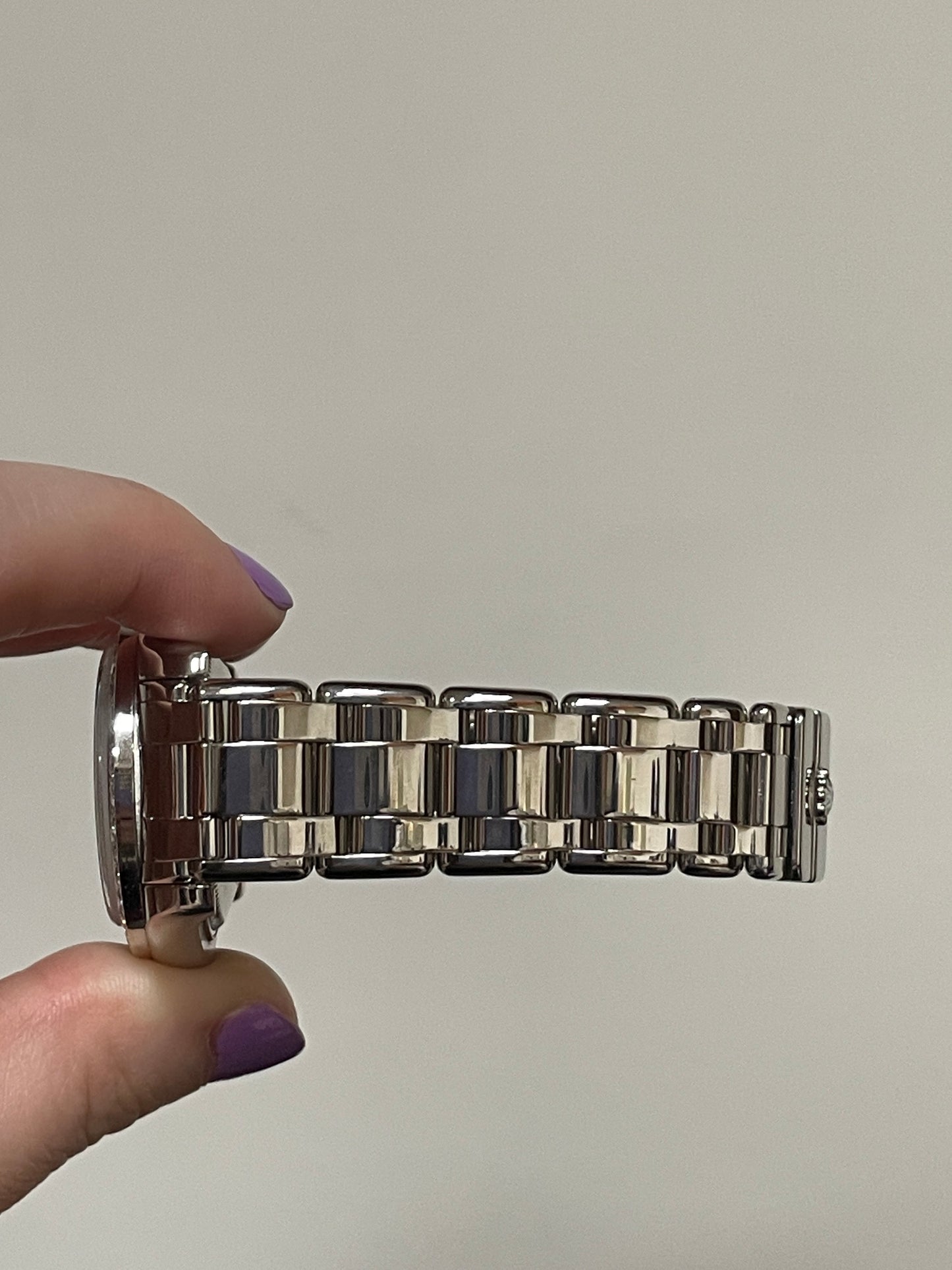 2002 Rolex Ladies 81209 MOP Diamond Dial and Bezel WG 18kt Pearlmaster 34mm