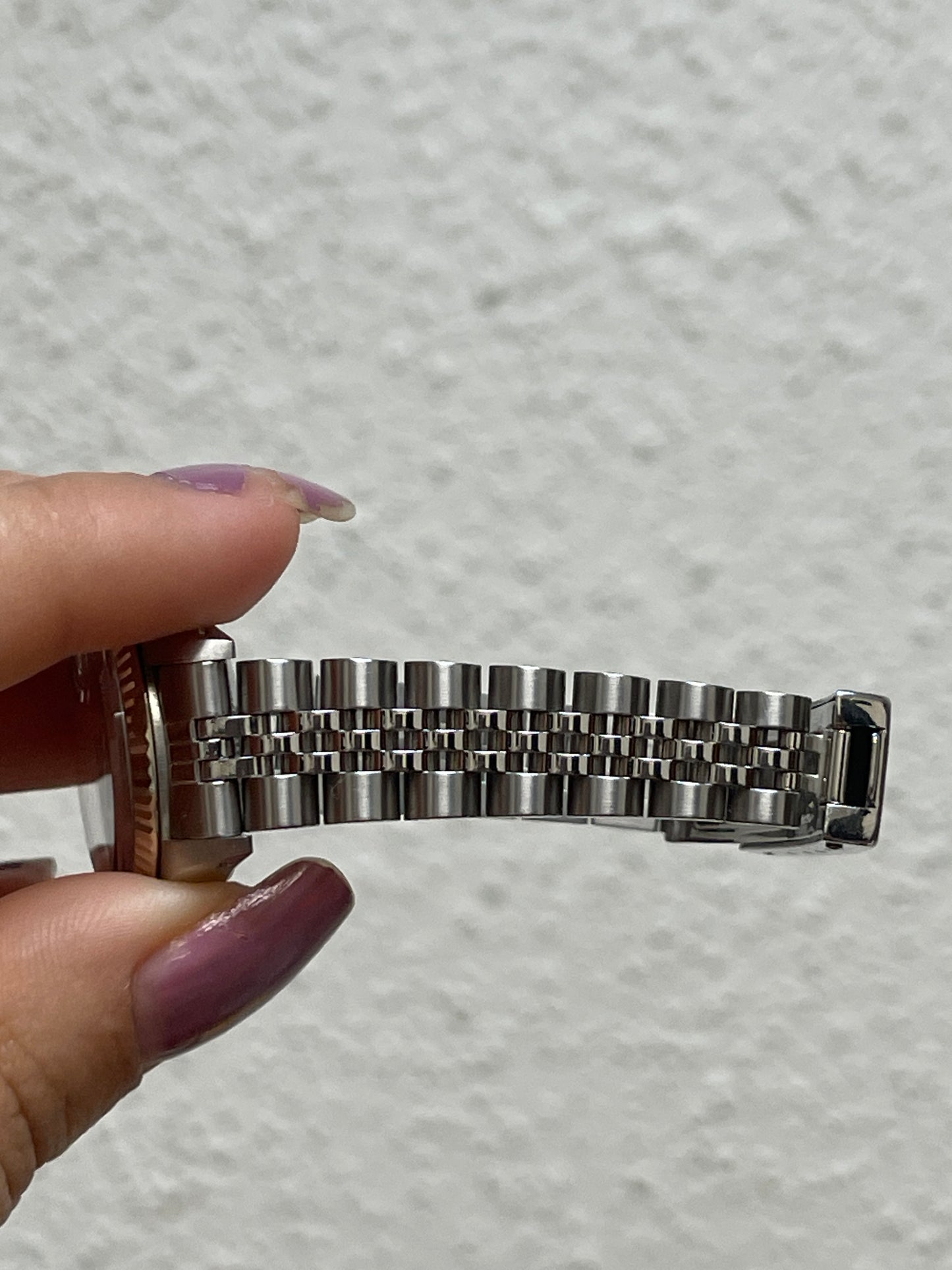 1982 Rolex Ladies Date 6917 Silver Dial SS Jubilee No Papers 26mm