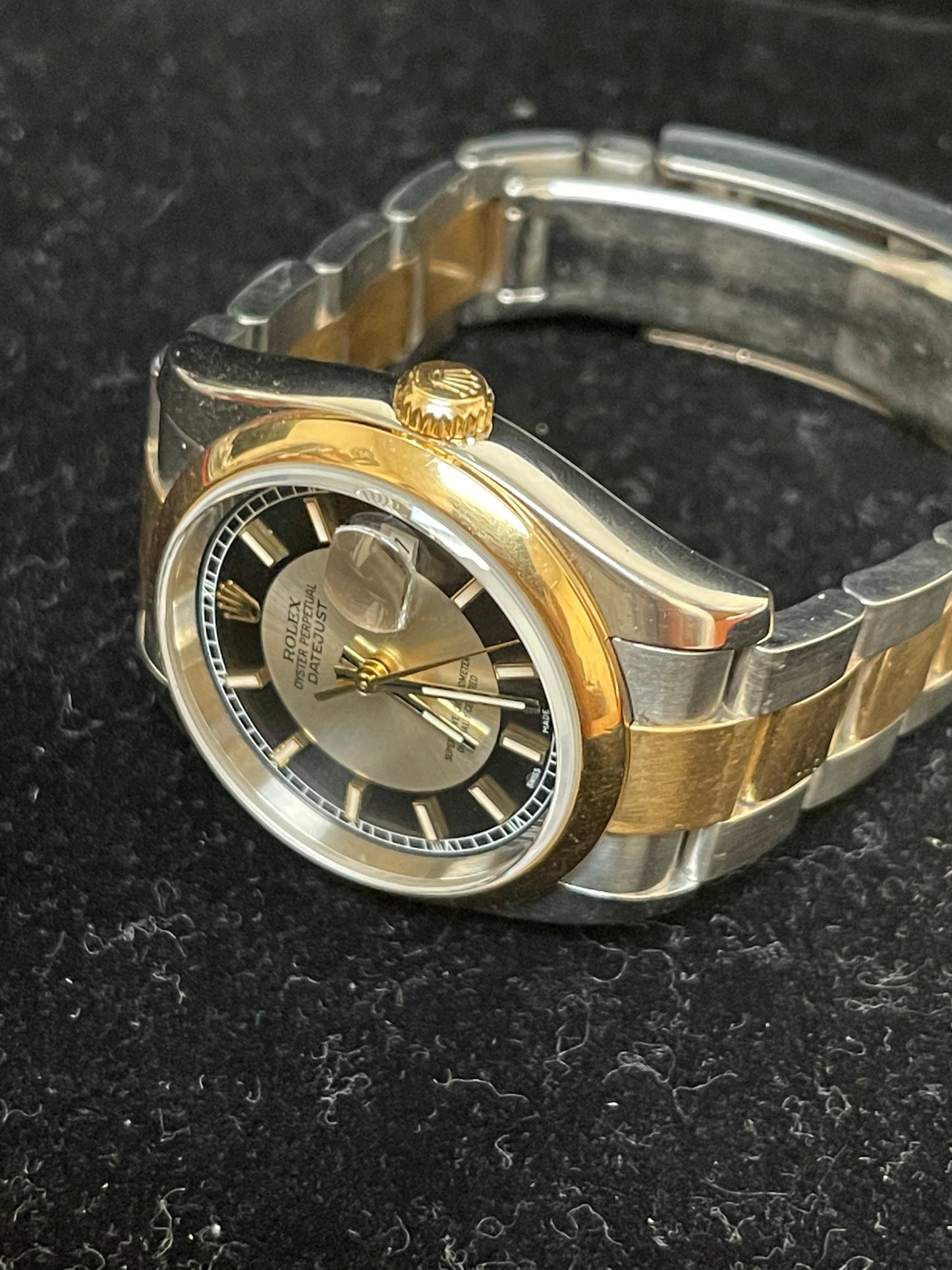 2004 Rolex Datejust 116203 Tuxedo Dial TT Oyster No Papers 36mm