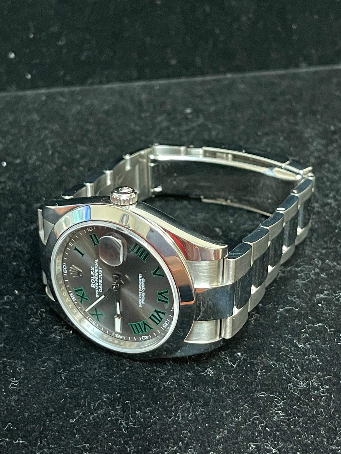 2021 Rolex Datejust 126300 Wimbledon Dial SS Oyster No Papers 41mm