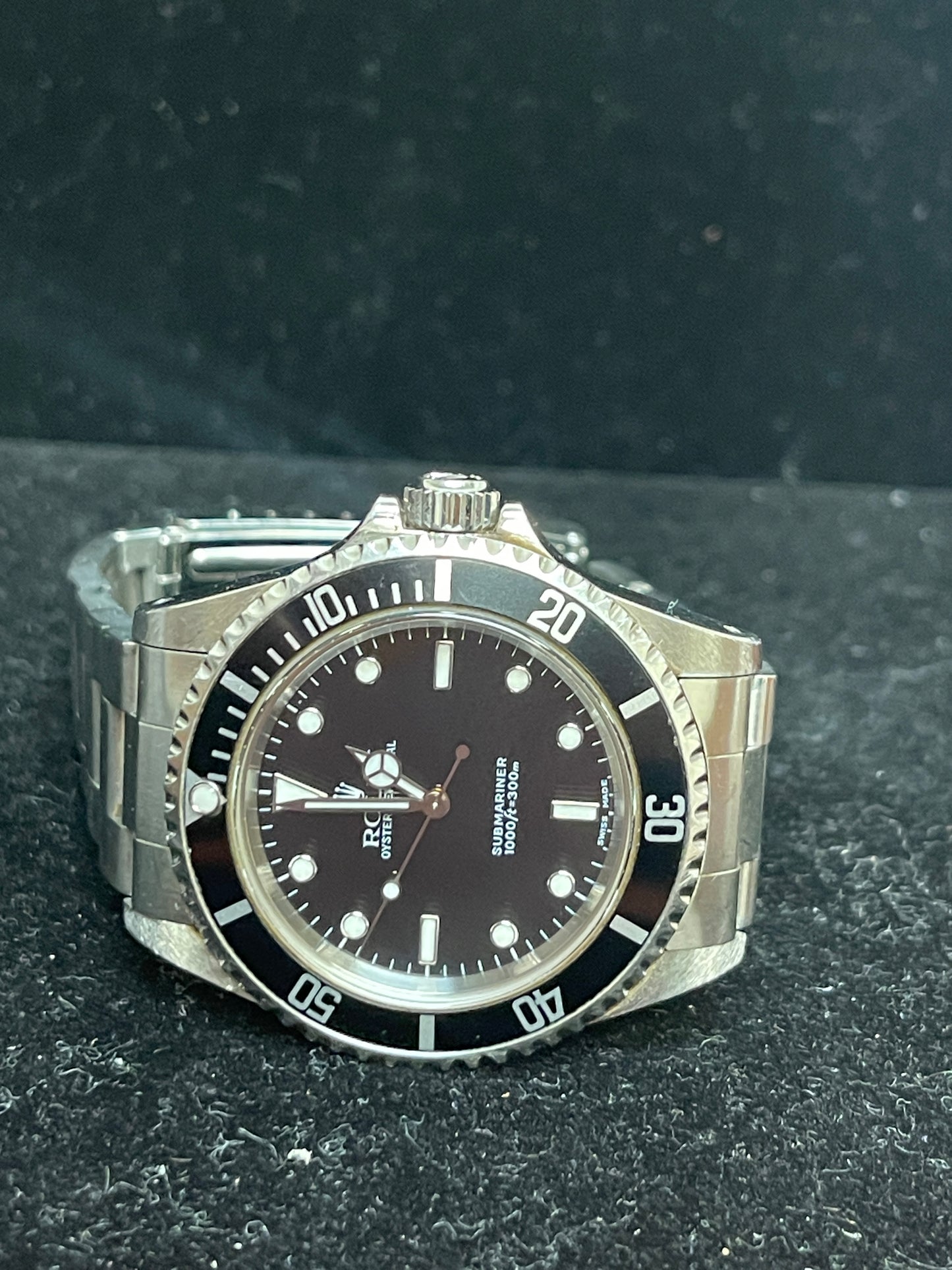 2000 Rolex Submariner No Date 14060 Black Dial SS Oyster No Papers 40mm