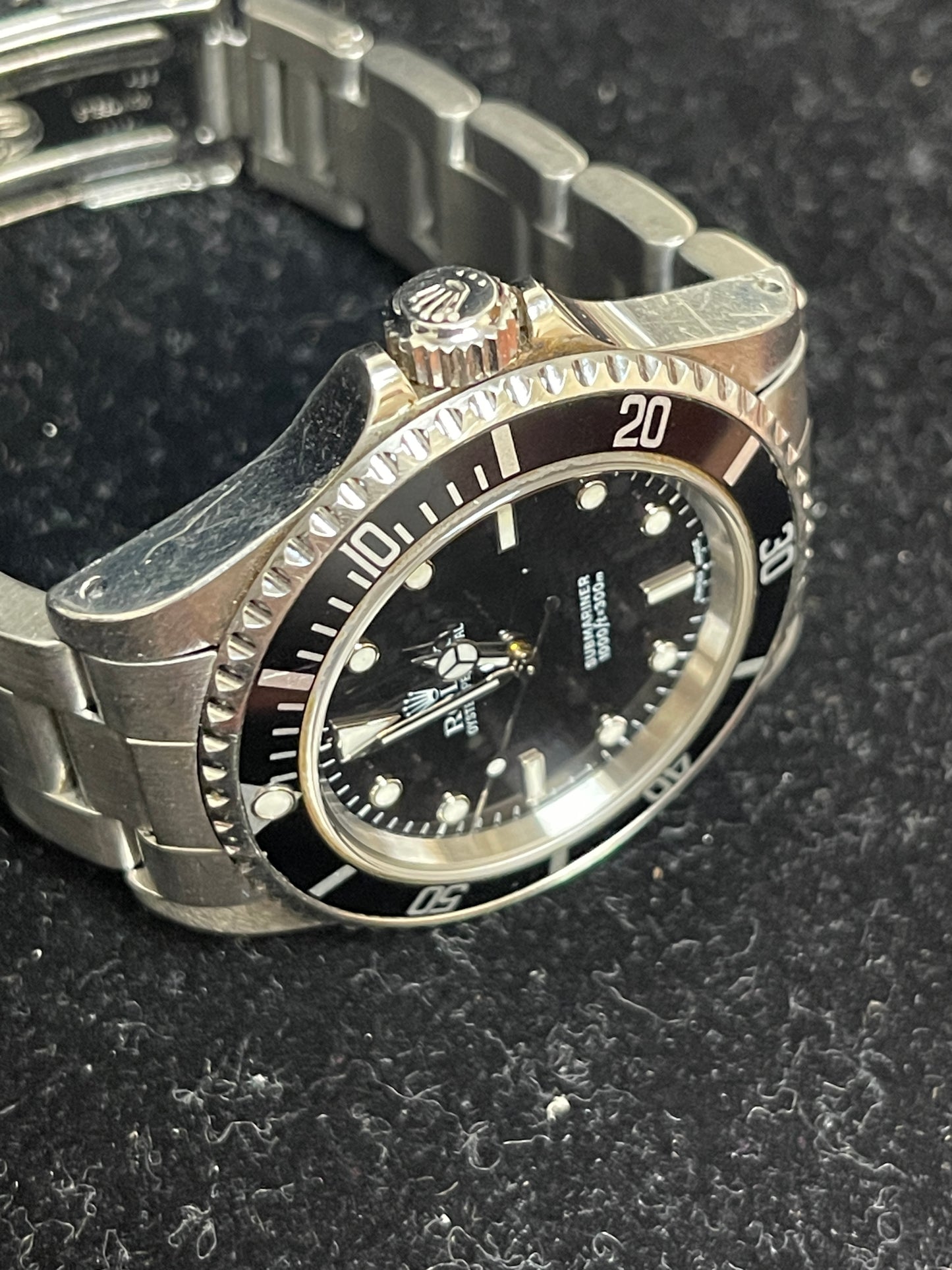 2000 Rolex Submariner No Date 14060 Black Dial SS Oyster No Papers 40mm