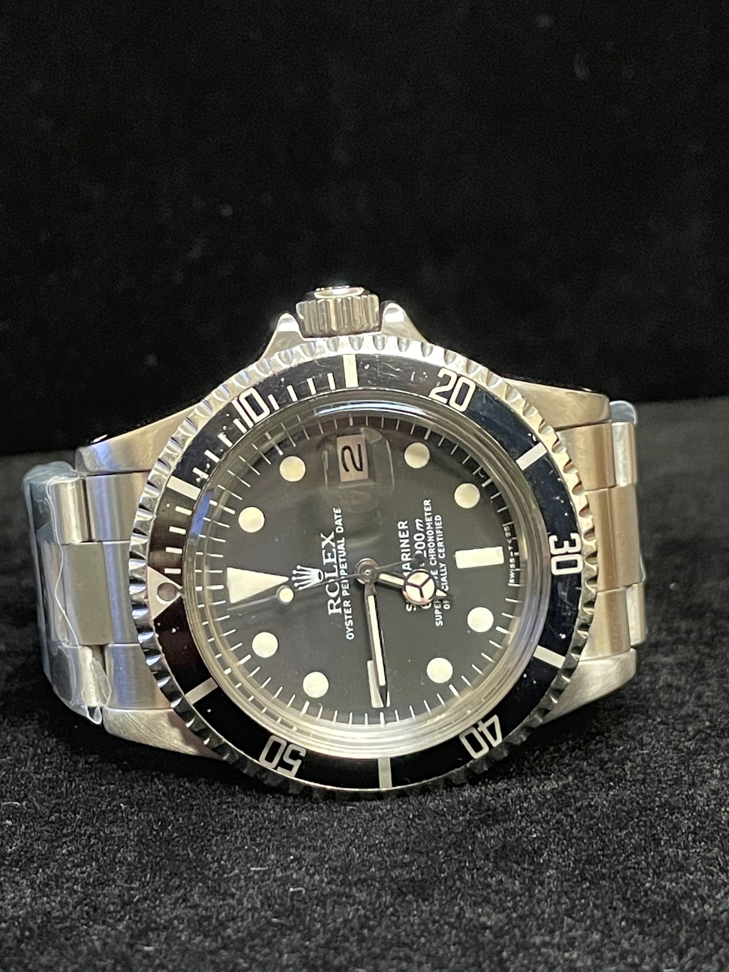 1978 Rolex Submariner 1680 Black Matte Dial SS Oyster No Papers 40mm