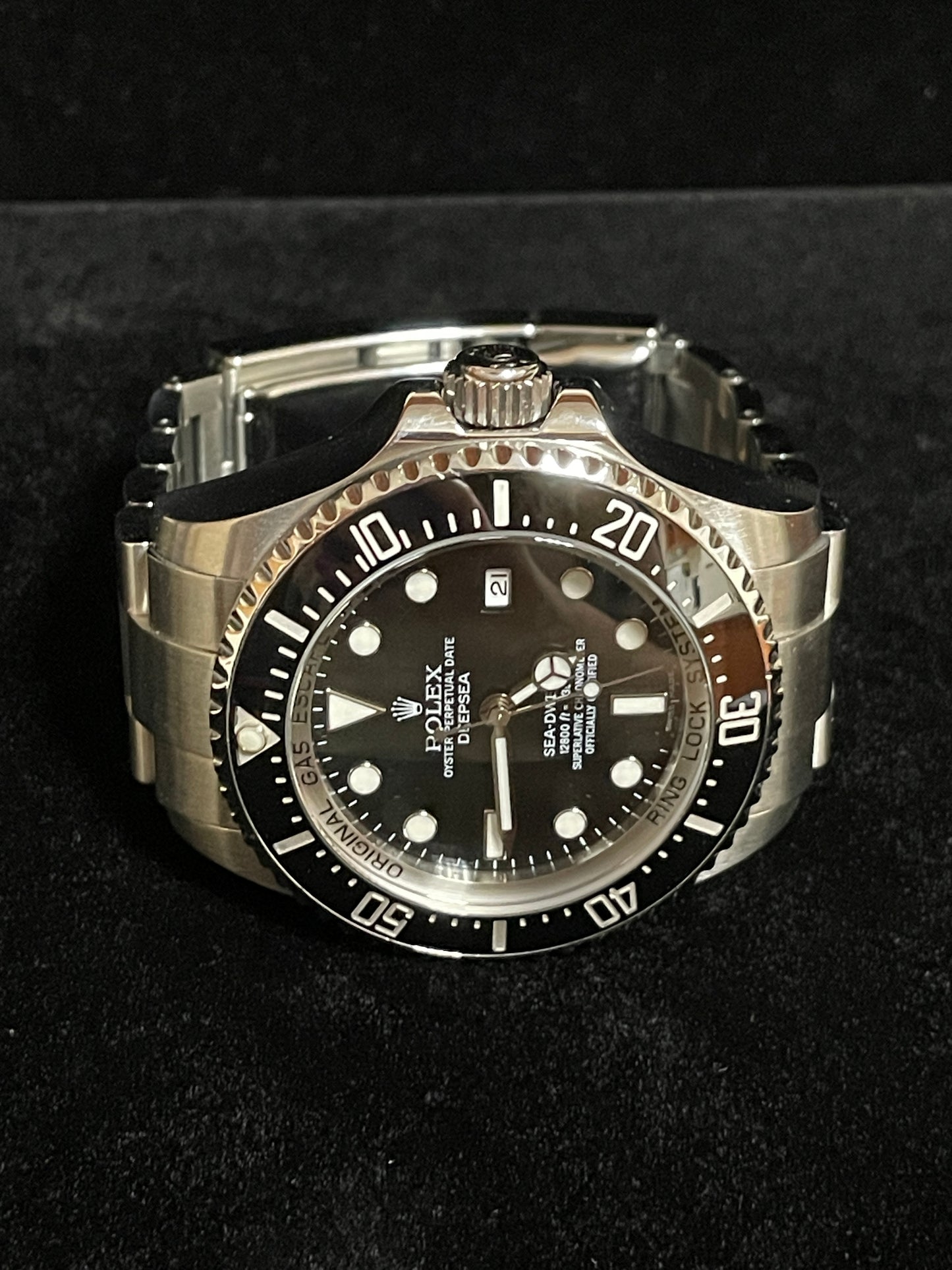 2011 Rolex Deepsea Sea Dweller 116660 Black Dial SS Oyster With Papers 44mm